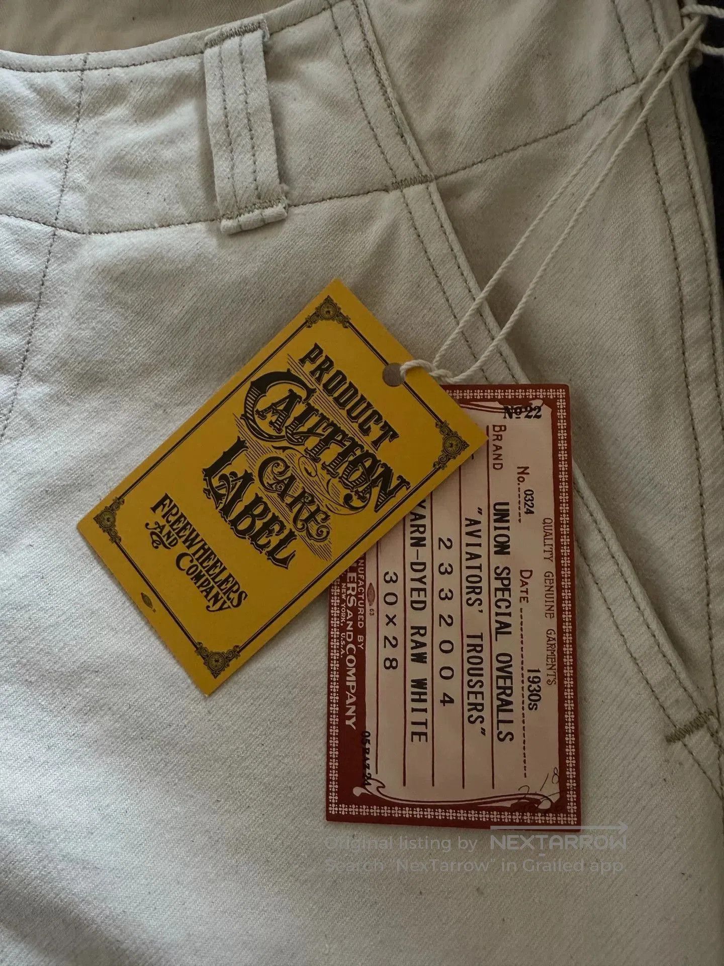 Freewheelers FREEWHEELERS Classic Heavyweight Work Pants. Size US 30 / EU 46 - 9 Thumbnail
