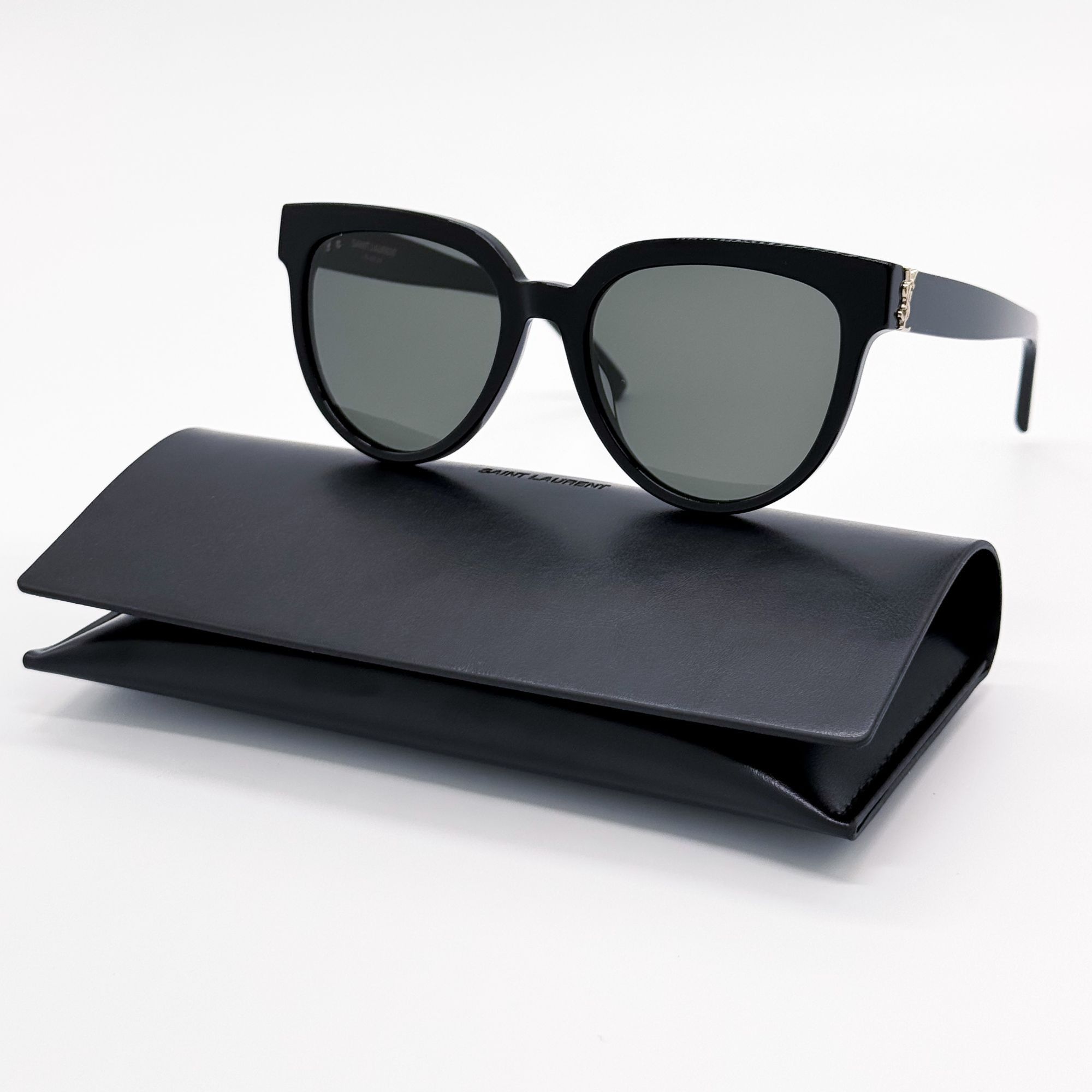 Saint Laurent Paris NEW SAINT LAURENT SL M28 003 SUNGLASSES WOMEN BLACK EYEWEAR Size ONE SIZE - 2 Thumbnail