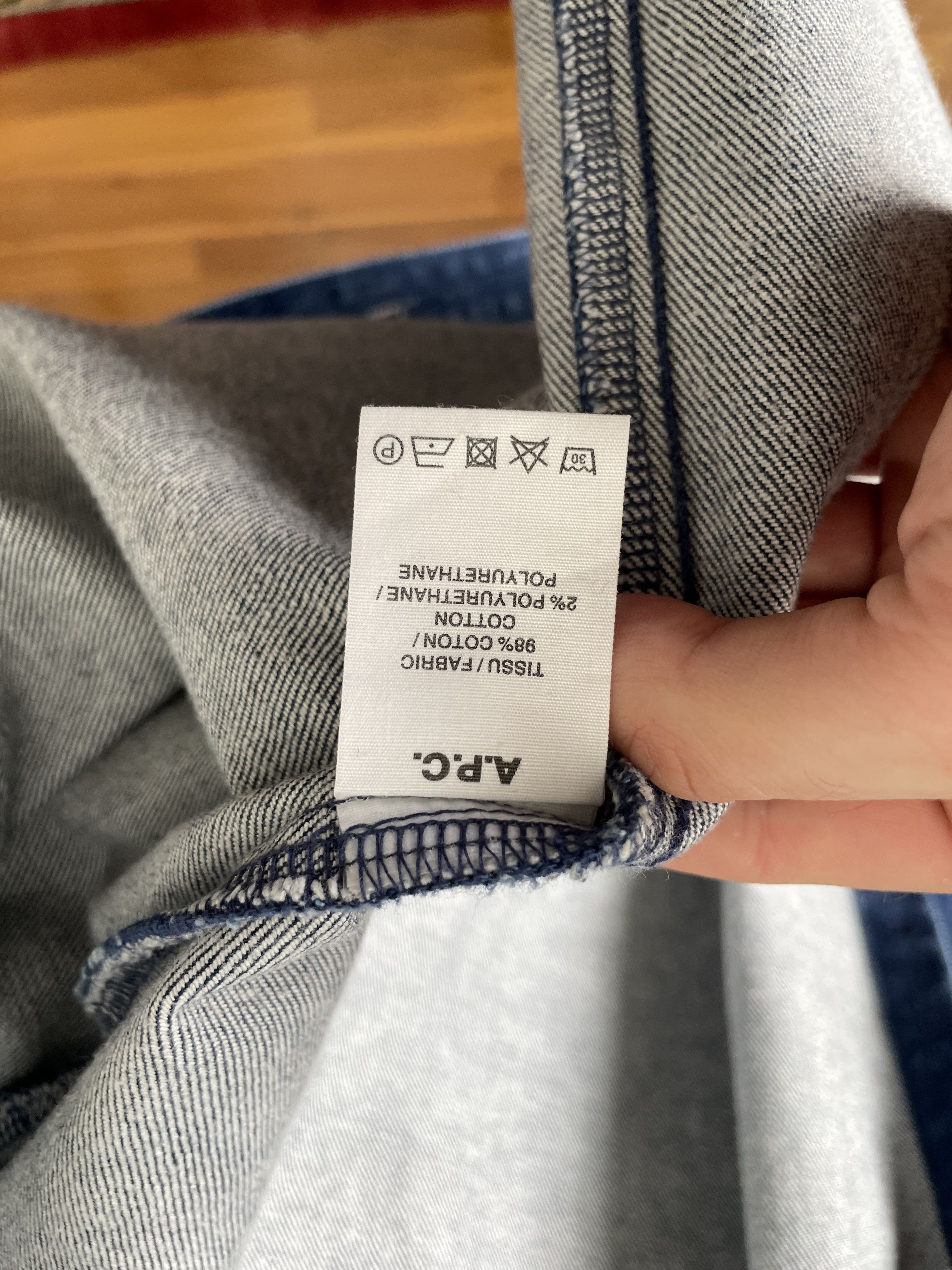 A.P.C. Denim Shirt Size US XL / EU 56 / 4 - 4 Thumbnail