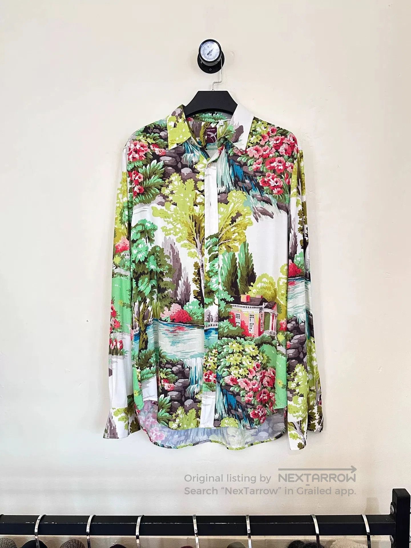 Paul Smith Paul Smith Floral Oil Painting Shirt. Size US M / EU 48-50 / 2 - 1 Thumbnail