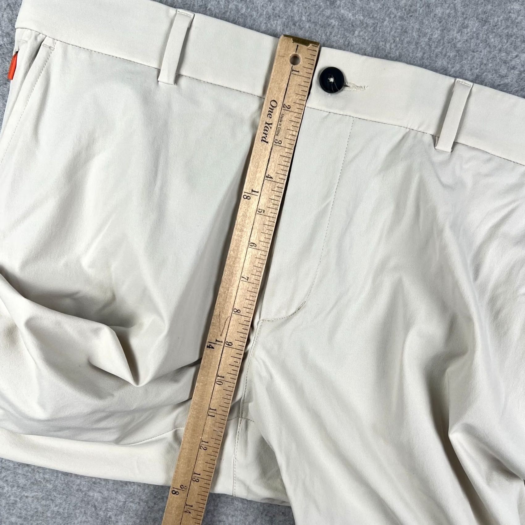 KJUS KJUS Iver Pants Mens 38x32 Beige Tailored Fit Golf Stretch Performance Size US 38 / EU 54 - 6 Thumbnail