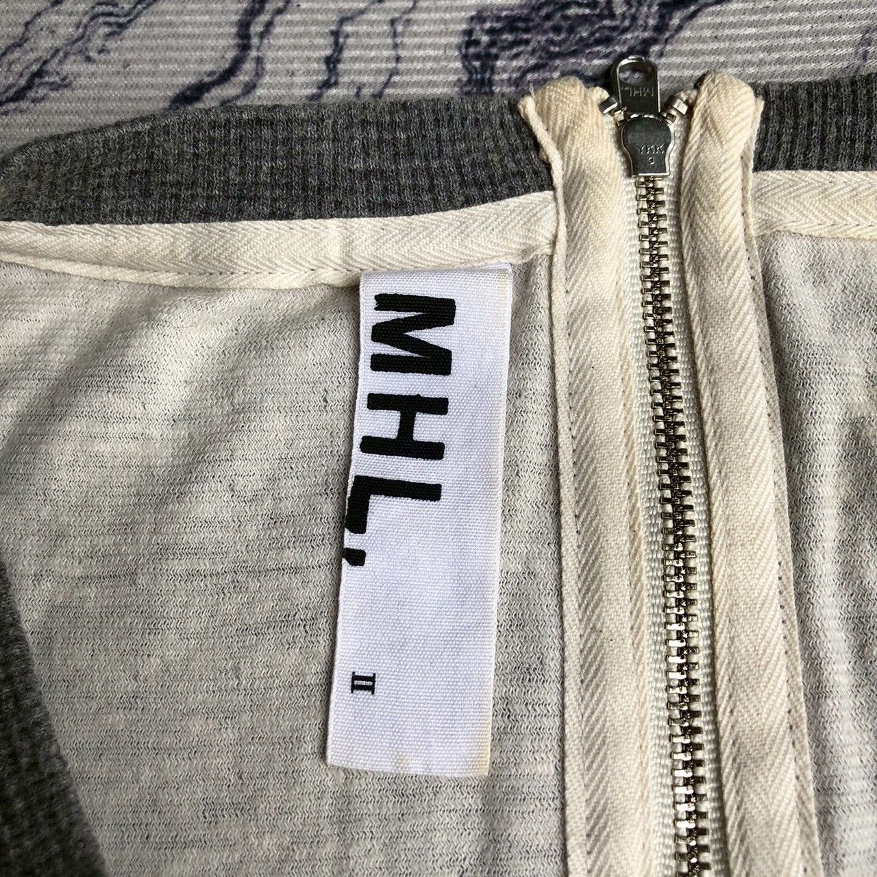 Margaret Howell Margaret Howell Zip Back Sweatshirt Grey Size US S / EU 44-46 / 1 - 6 Thumbnail