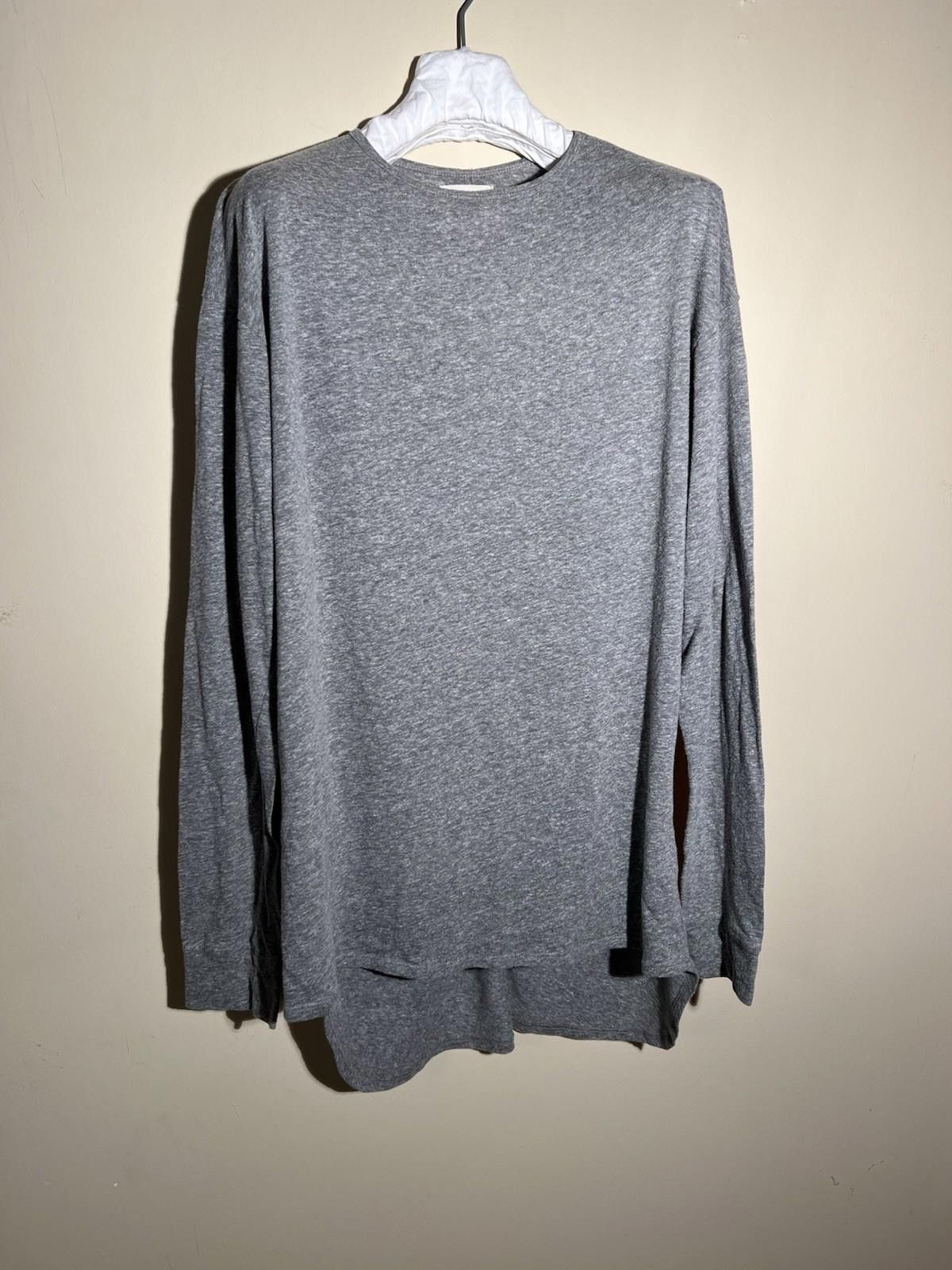 Fear of God Pre-Owned FOG fear Of God Collection One Grey Long T-Shirt M Size US M / EU 48-50 / 2 - 2 Thumbnail