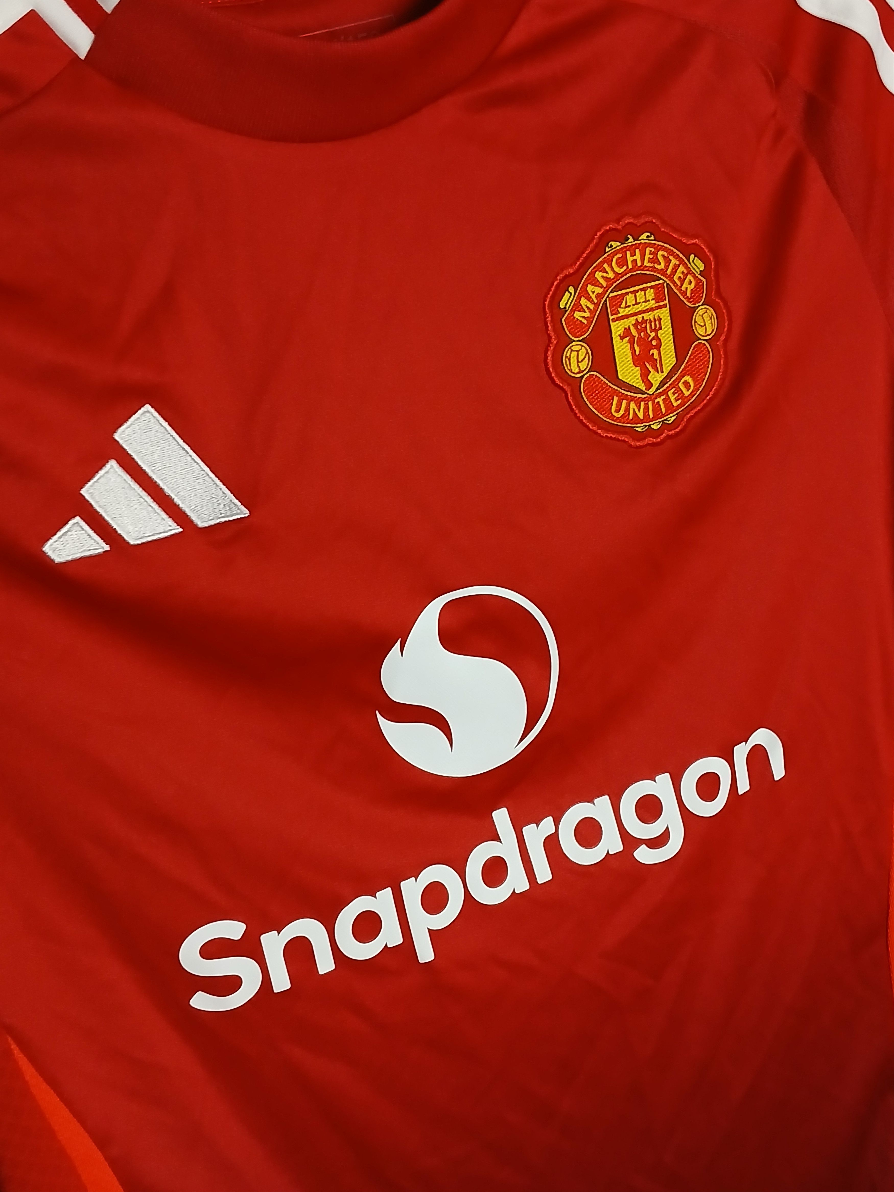 Adidas KIDS Manchester United 24/25 Home Football Jersey T-Shirt Size US S / EU 44-46 / 1 - 3 Thumbnail