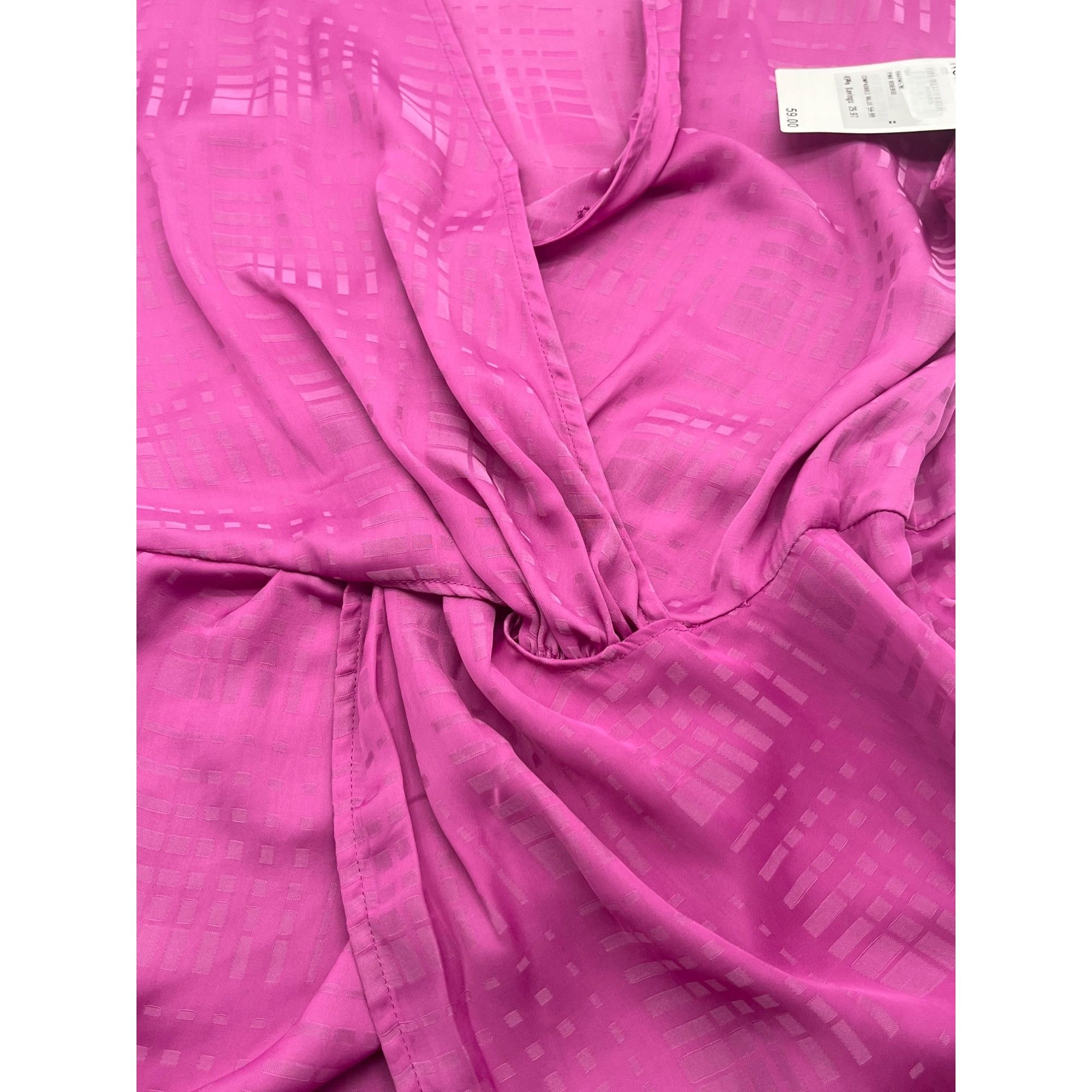 Other Halogen Twist Front Top, Pink Rosebud, Sz. S Size S / US 4 / IT 40 - 9 Thumbnail