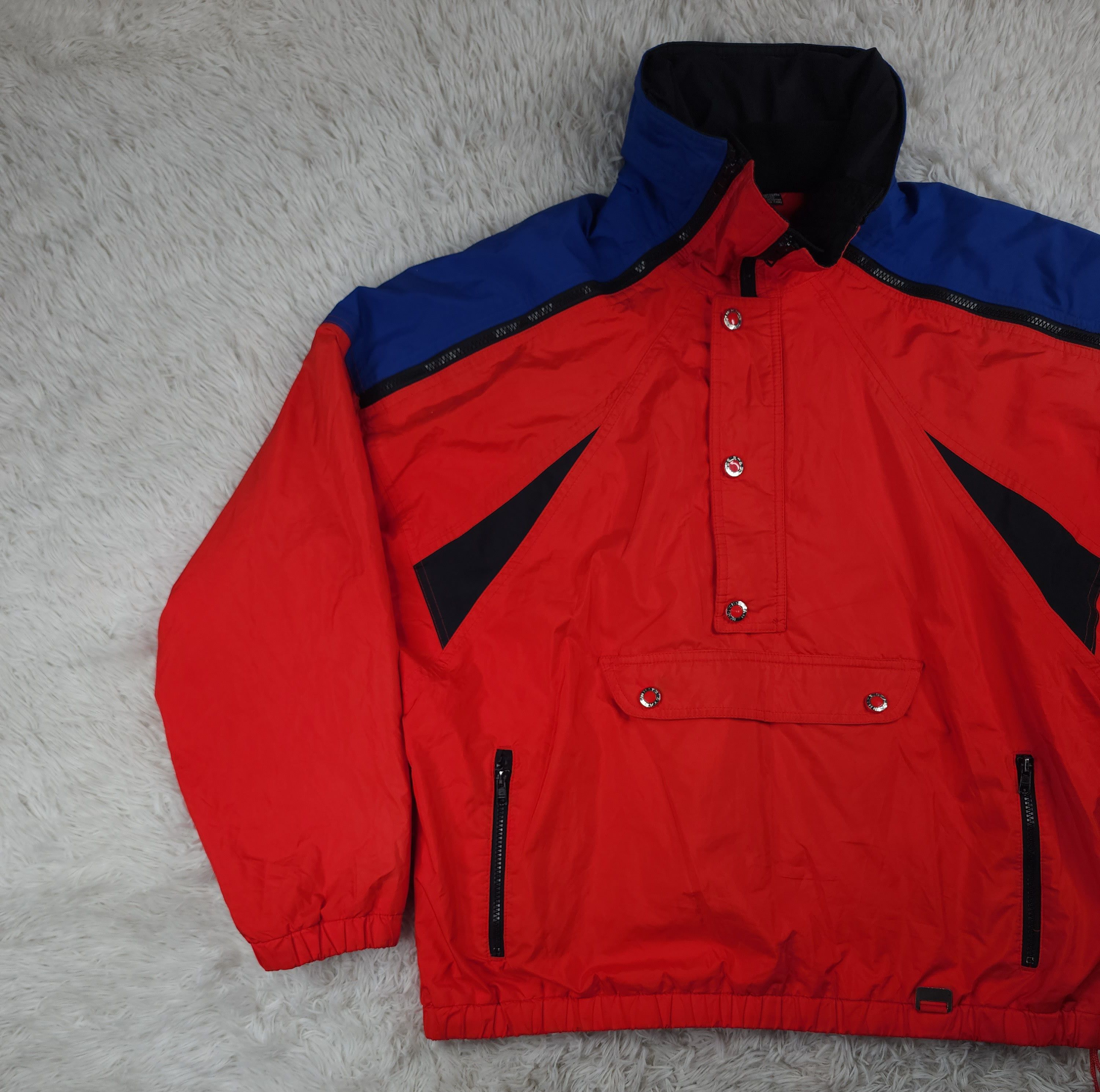 Vintage Vintage White stag Gore-Tex red anorak jacket Size US XL / EU 56 / 4 - 3 Thumbnail