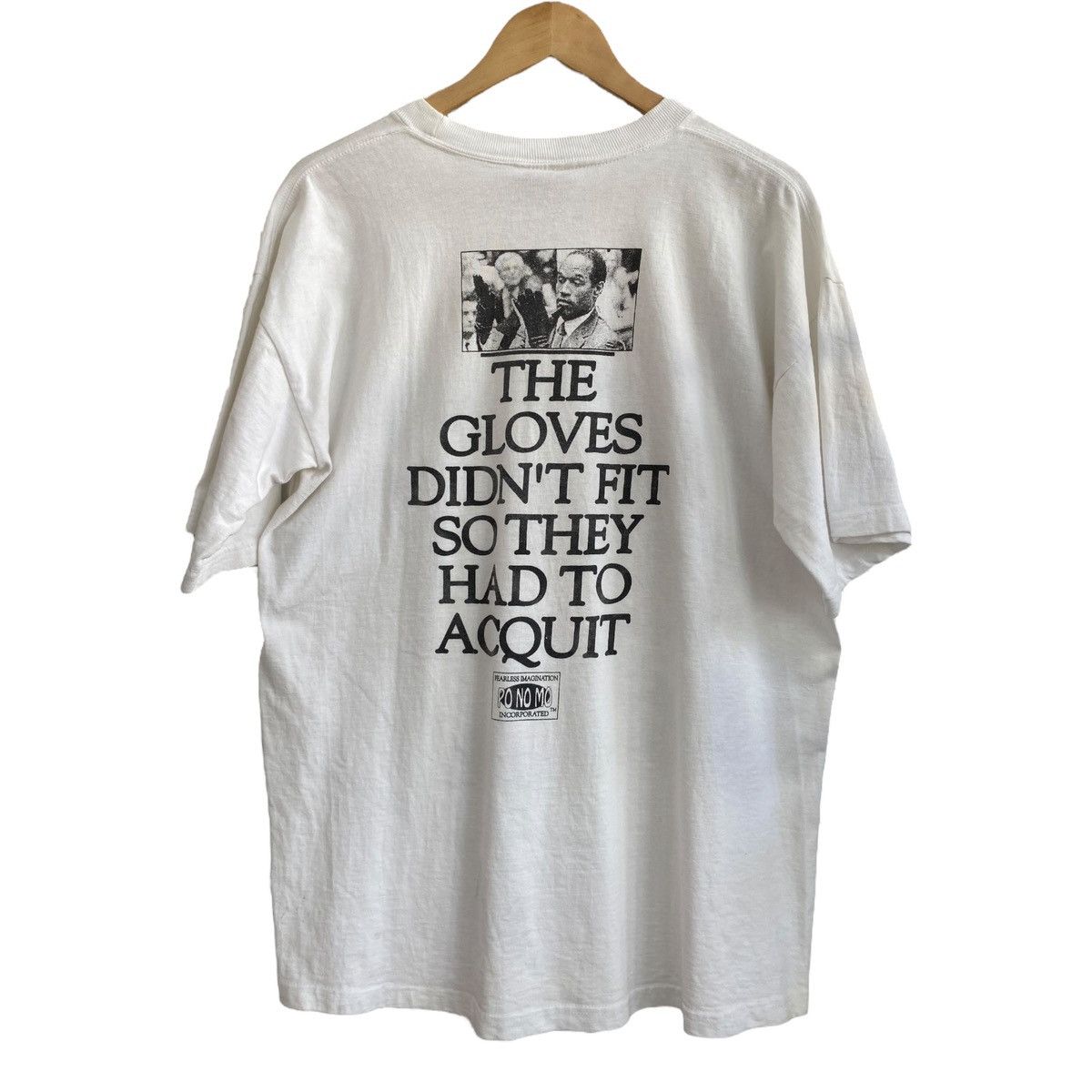 Rap Tees × Vintage Vintage 90s O.J Simpson Not Guilty Free at last Size US L / EU 52-54 / 3 - 2 Thumbnail