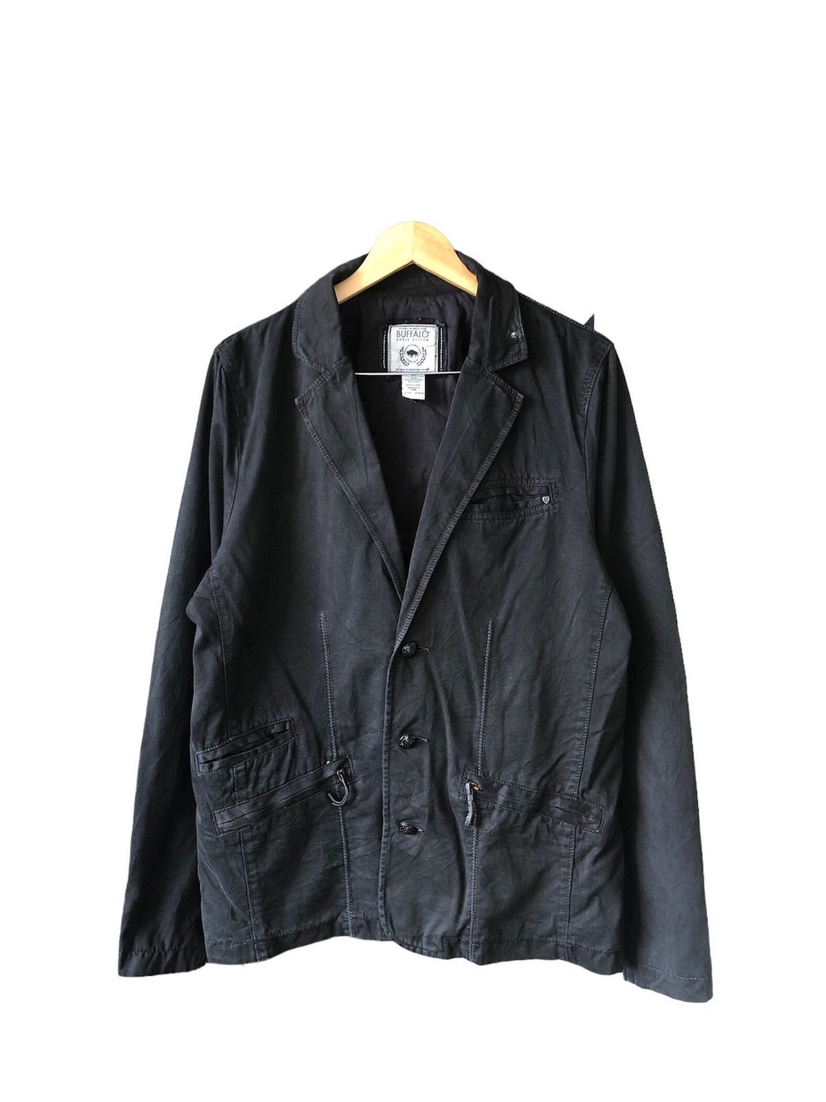 Buffalo David Bitton Vintage Buffalo David Bitton Skull Punk Jacket Size US L / EU 52-54 / 3 - 2 Thumbnail