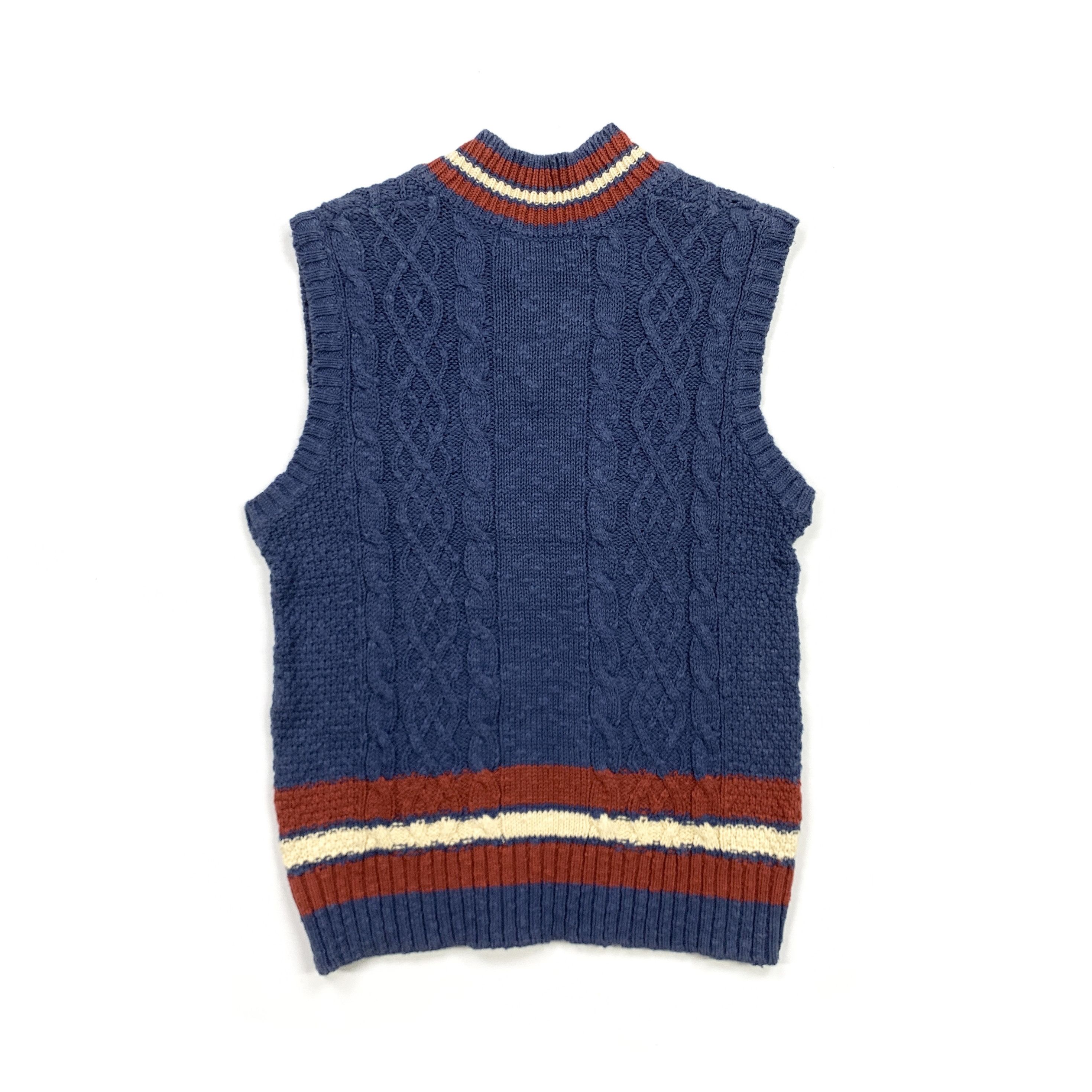 Hysteric Glamour Vintage 90s University Knit Vest Size M / US 6-8 / IT 42-44 - 3 Thumbnail