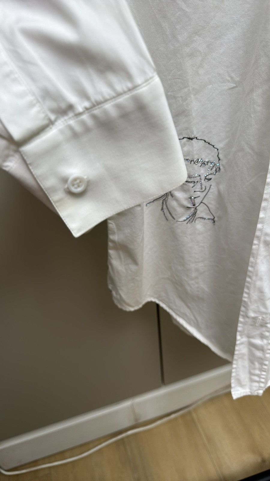 Dior DIOR VINTAGE Christian Dior x Duncan Grant White Dress Shirt Size US M / EU 48-50 / 2 - 4 Thumbnail