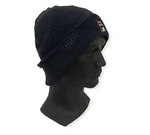 Fila Vintage Fila Classic Logo Beanie Hat Size ONE SIZE - 3 Thumbnail