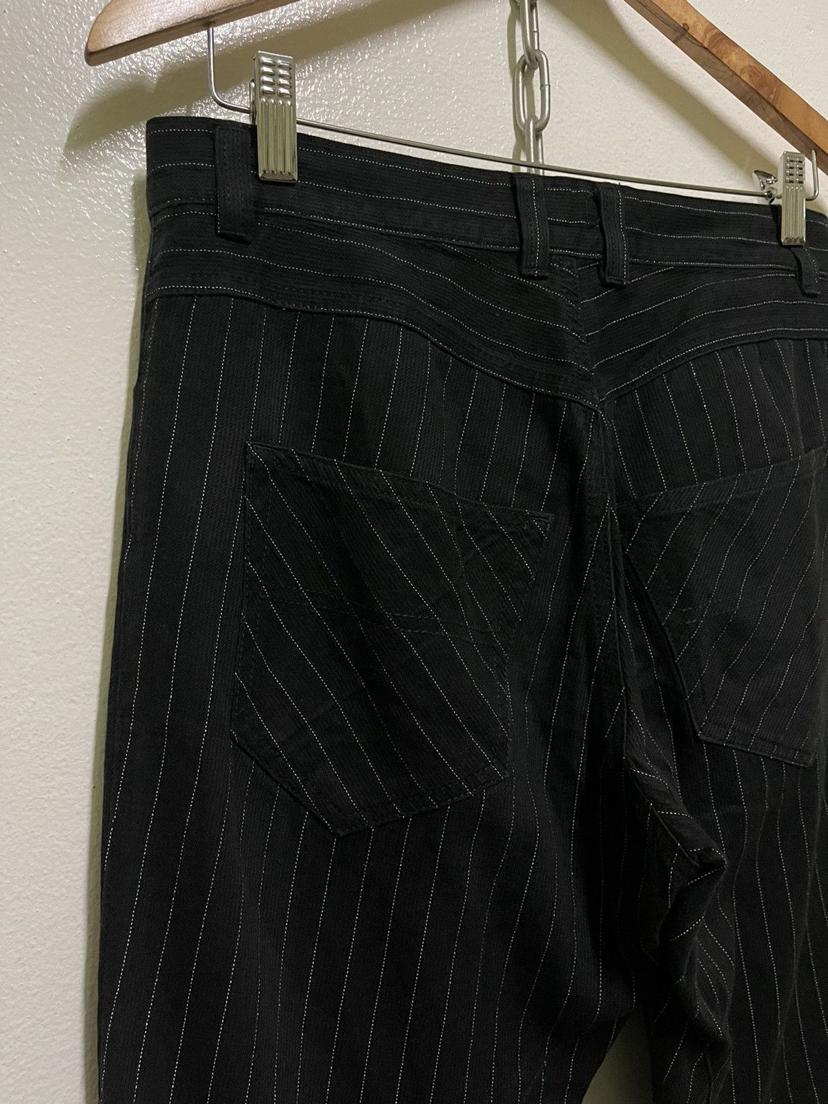 Katharine Hamnett London Hamnett Striped Pants Legs Zipper Japan Size US 30 / EU 46 - 10 Thumbnail