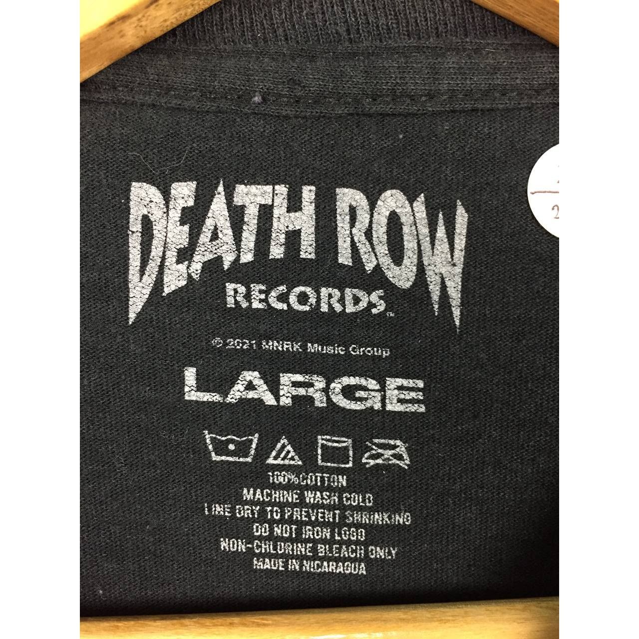Death Row Records × Rap Tees × Vintage Death Row Records OG Rap Hip Hop Iconic Graphic Tee Size US L / EU 52-54 / 3 - 13 Thumbnail