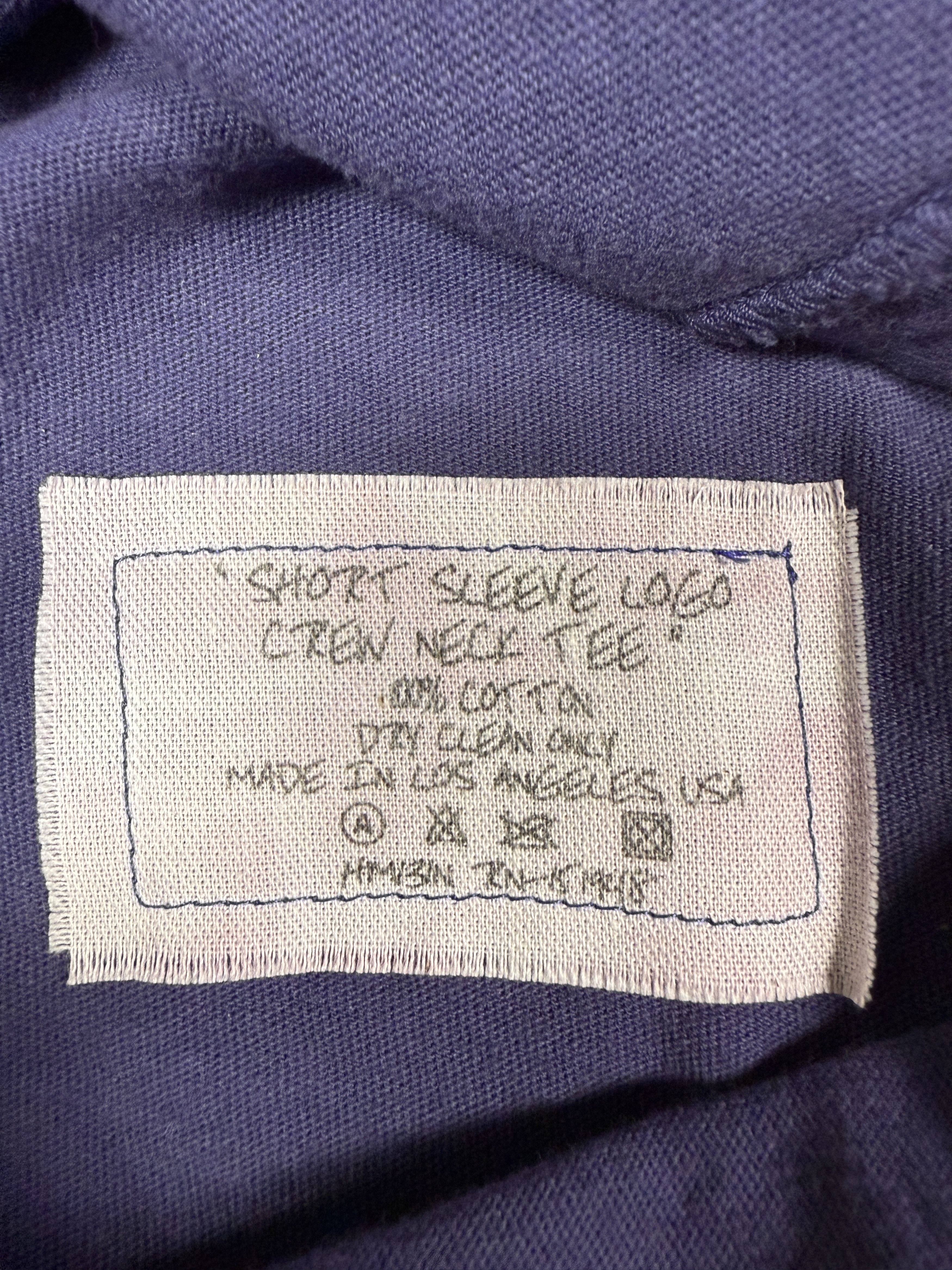 Greg Lauren Greg Lauren Short Sleeve Logo Crew Neck Size US S / EU 44-46 / 1 - 4 Thumbnail