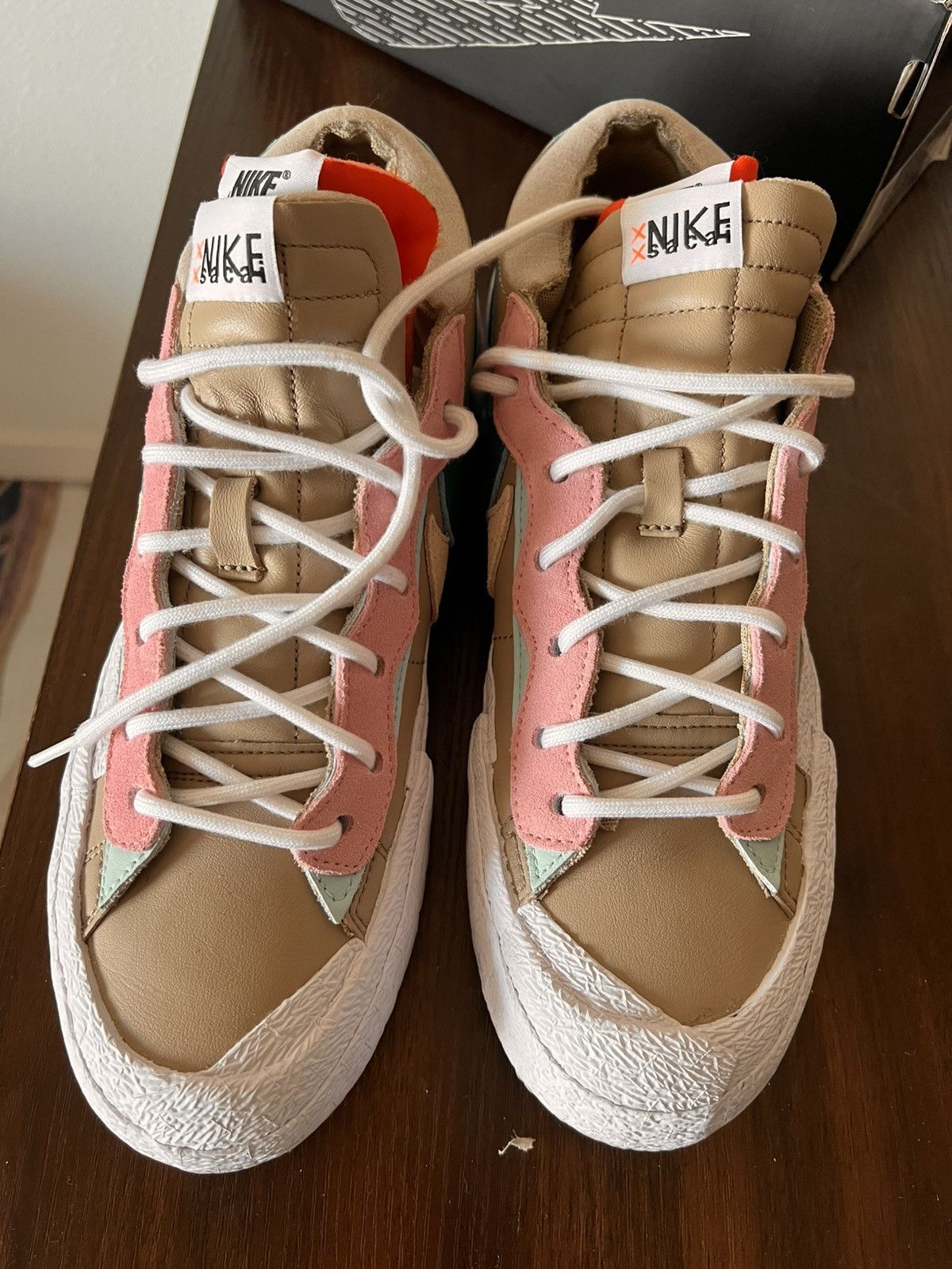 Kaws × Nike × Sacai Nike blazer low / sacai / kaws Size US 10.5 / EU 43-44 - 4 Thumbnail