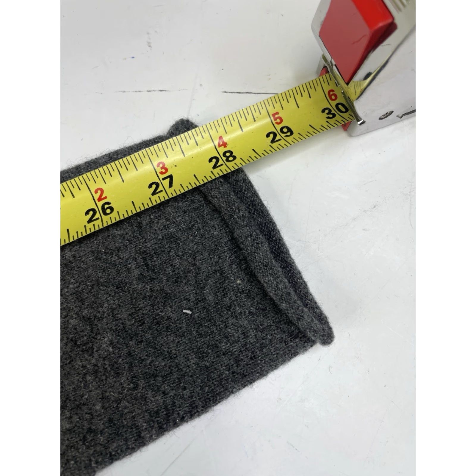 Vintage VINTAGE? No — State Cashmere Sweater Women L Gray 100% Cashmere V-Neck Knit Boxy Oversized Shirt? Size L / US 10 / IT 46 - 4 Thumbnail