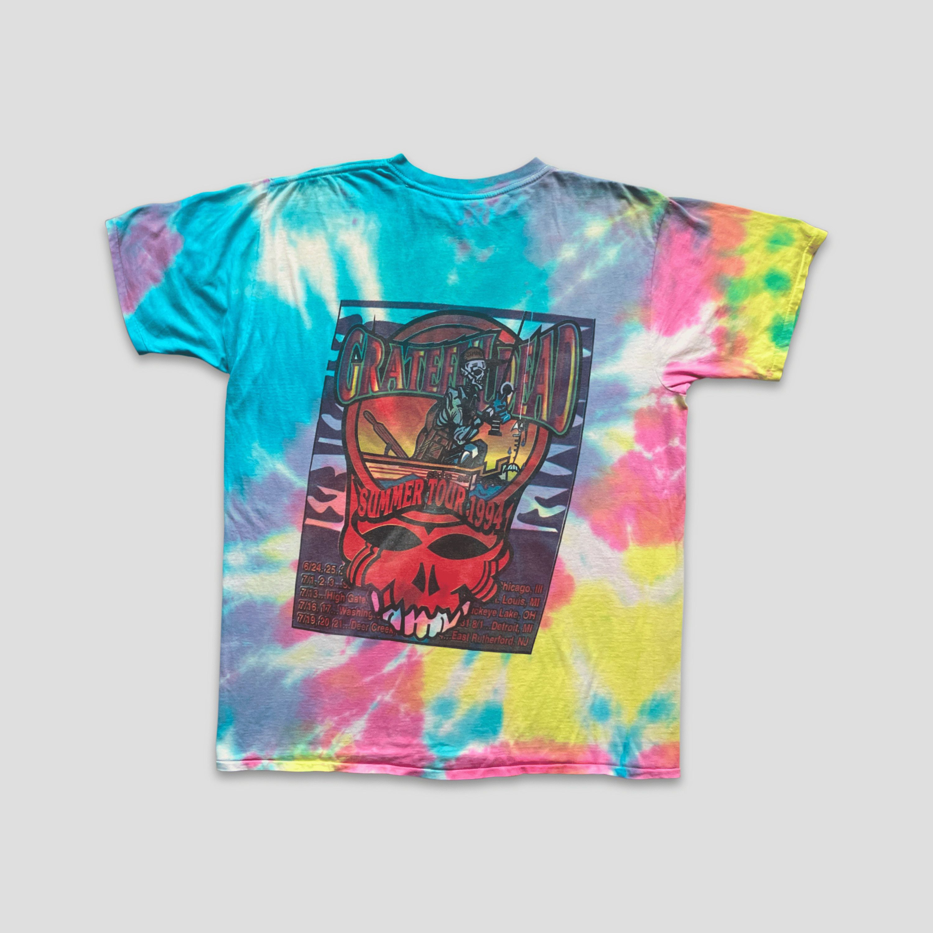 Band Tees × Grateful Dead × Vintage Vintage 1994 Grateful Dead Ship Of Fools T-Shirt Size US XL / EU 56 / 4 - 4 Thumbnail