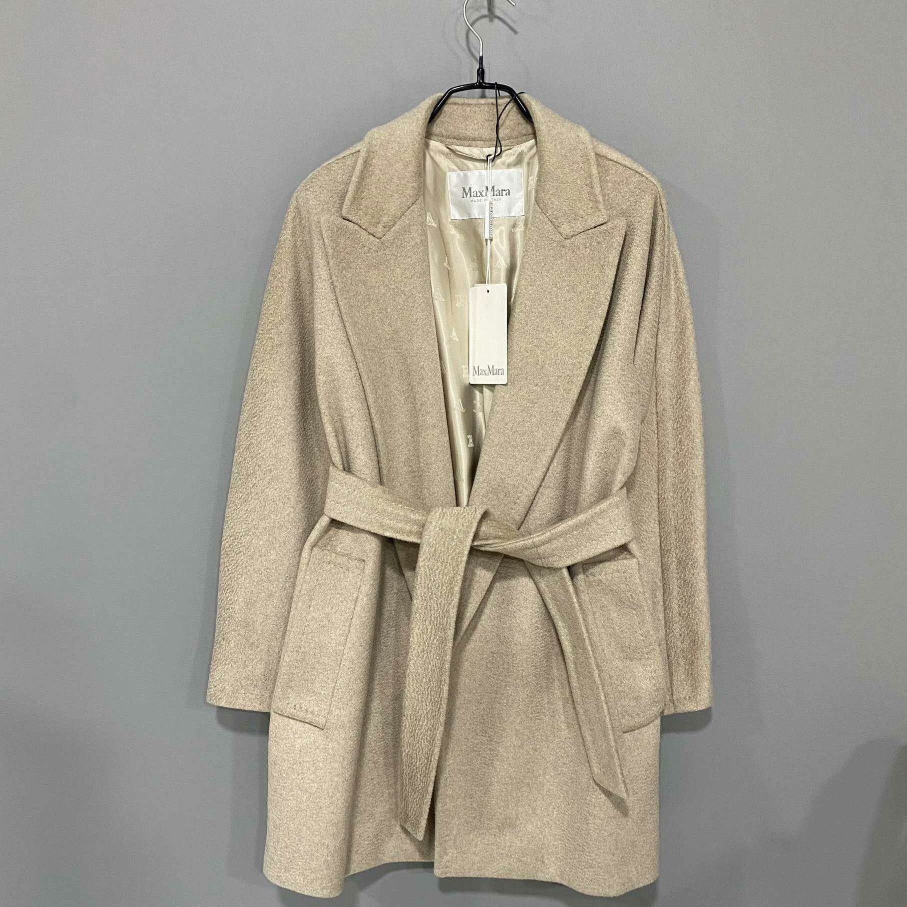 Max Mara Max Mara Long Coat S Women Size S / US 4 / IT 40 - 1 Thumbnail