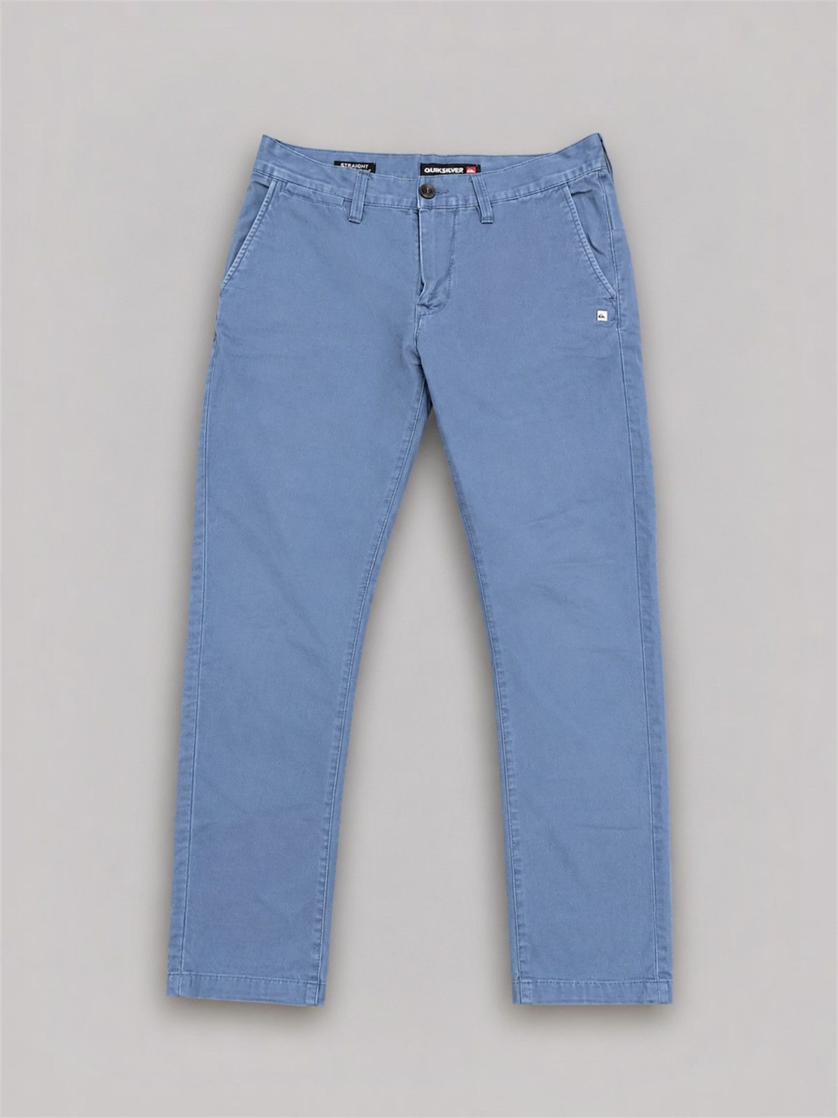 Quiksilver 2014 Quiksilver Straight Tapered Fit Blue Pants Size US 30 / EU 46 - 1 Thumbnail