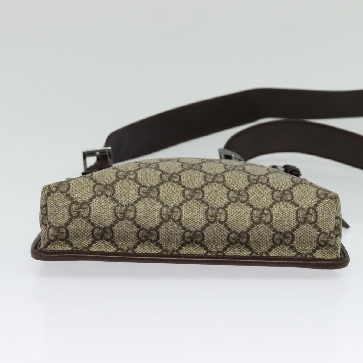 Gucci GUCCI GG Supreme Shoulder Bag Pvc Beige Silver Size ONE SIZE - 10 Thumbnail