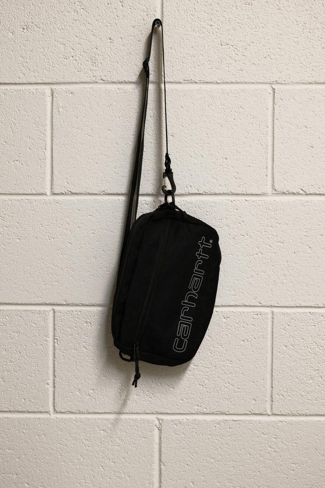 Carhartt Carhartt Black Crossbody Bag with Adjustable Strap Size ONE SIZE - 2 Thumbnail