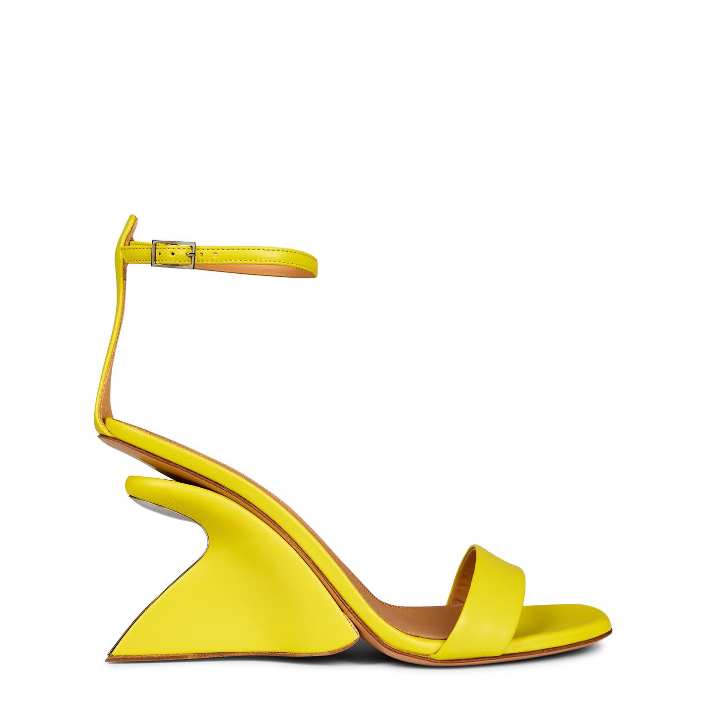 Off-White o1g2r1mq0125 Sandals in Yellow Size US 6 / IT 36 - 1 Thumbnail