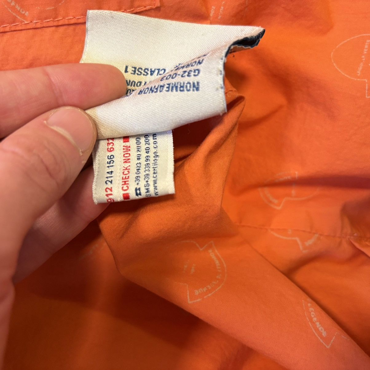 Moncler × Visvim Moncler x Visvim borosiri orange size medium Size US M / EU 48-50 / 2 - 11 Thumbnail