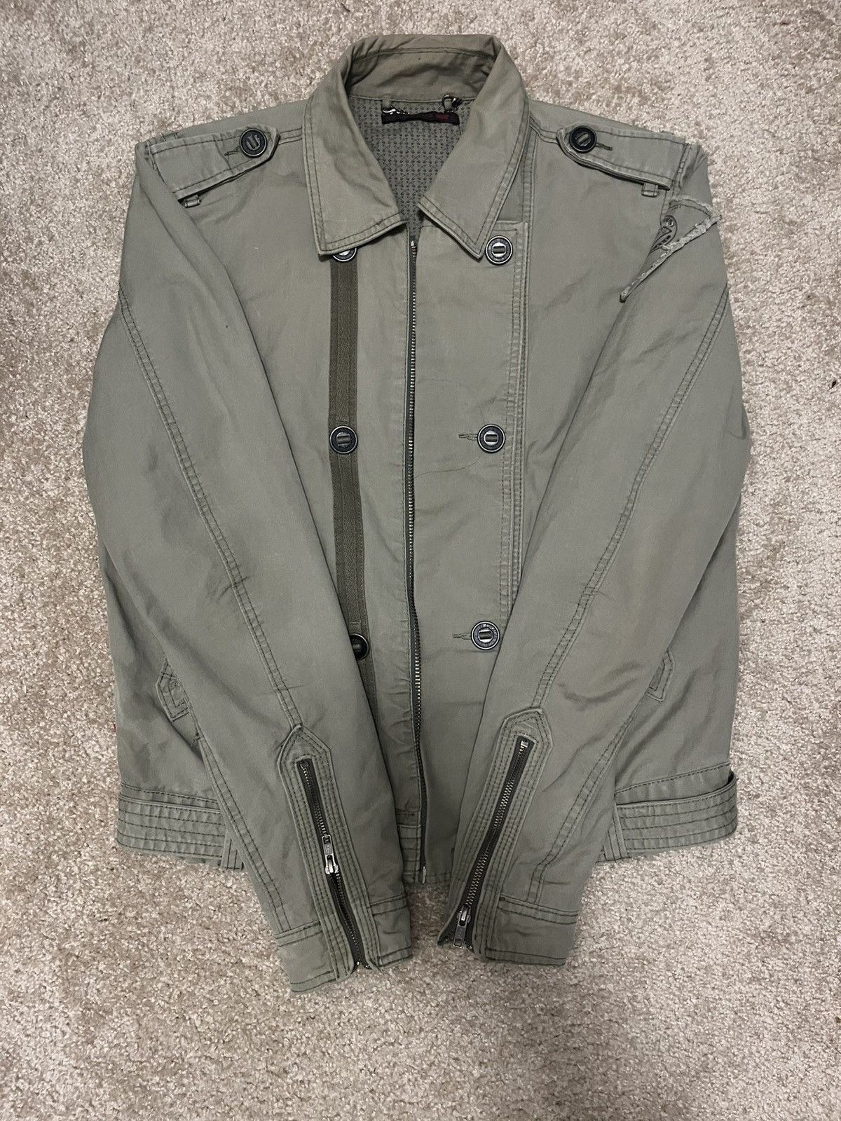 Levi's Vintage Clothing Levi Strauss Italian Military Jacket Size US L / EU 52-54 / 3 - 1 Thumbnail