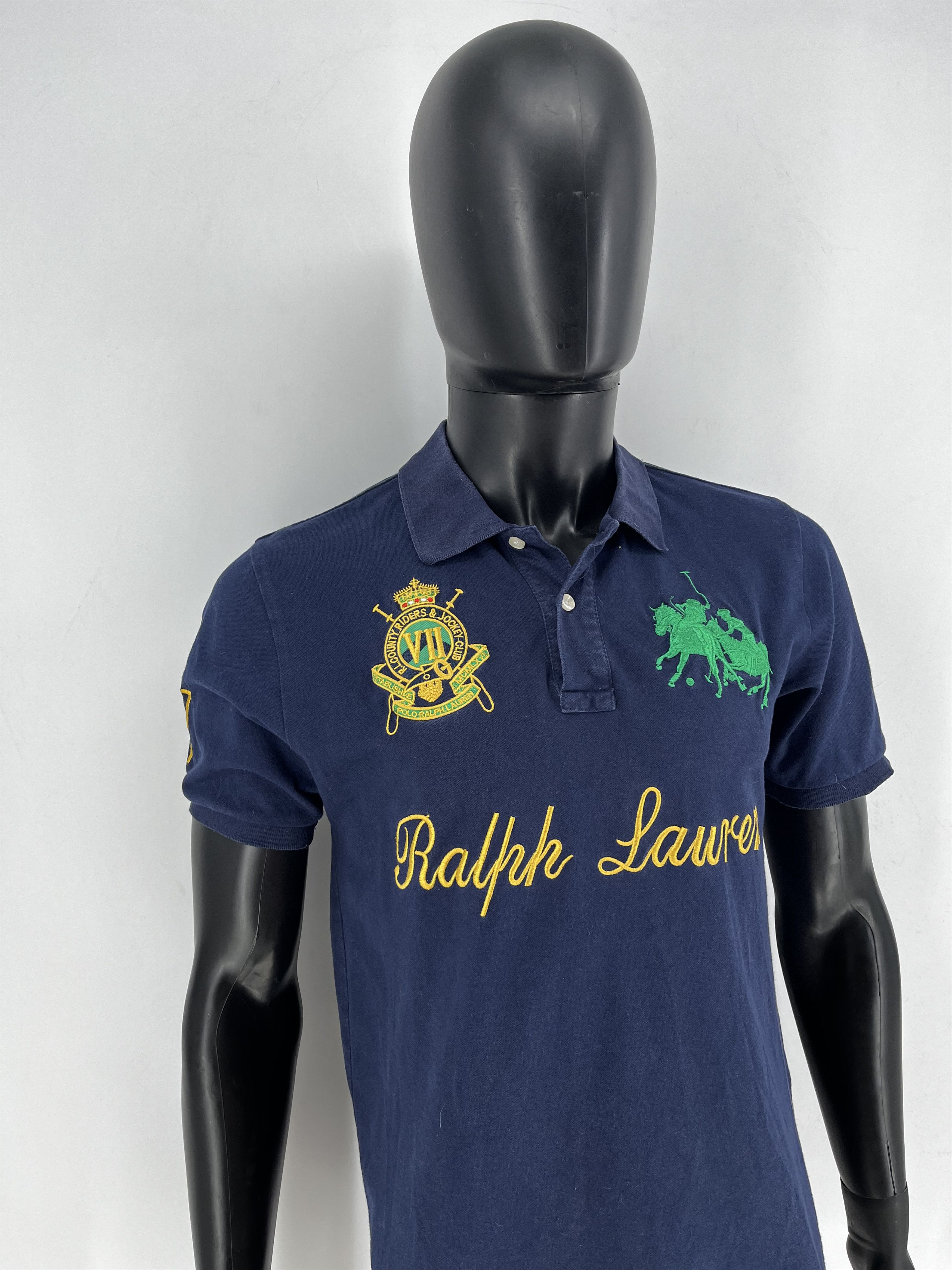 Polo Ralph Lauren Vintage Polo By Ralph Lauren Chief Keef Custom Fit Polo Size US L / EU 52-54 / 3 - 4 Thumbnail