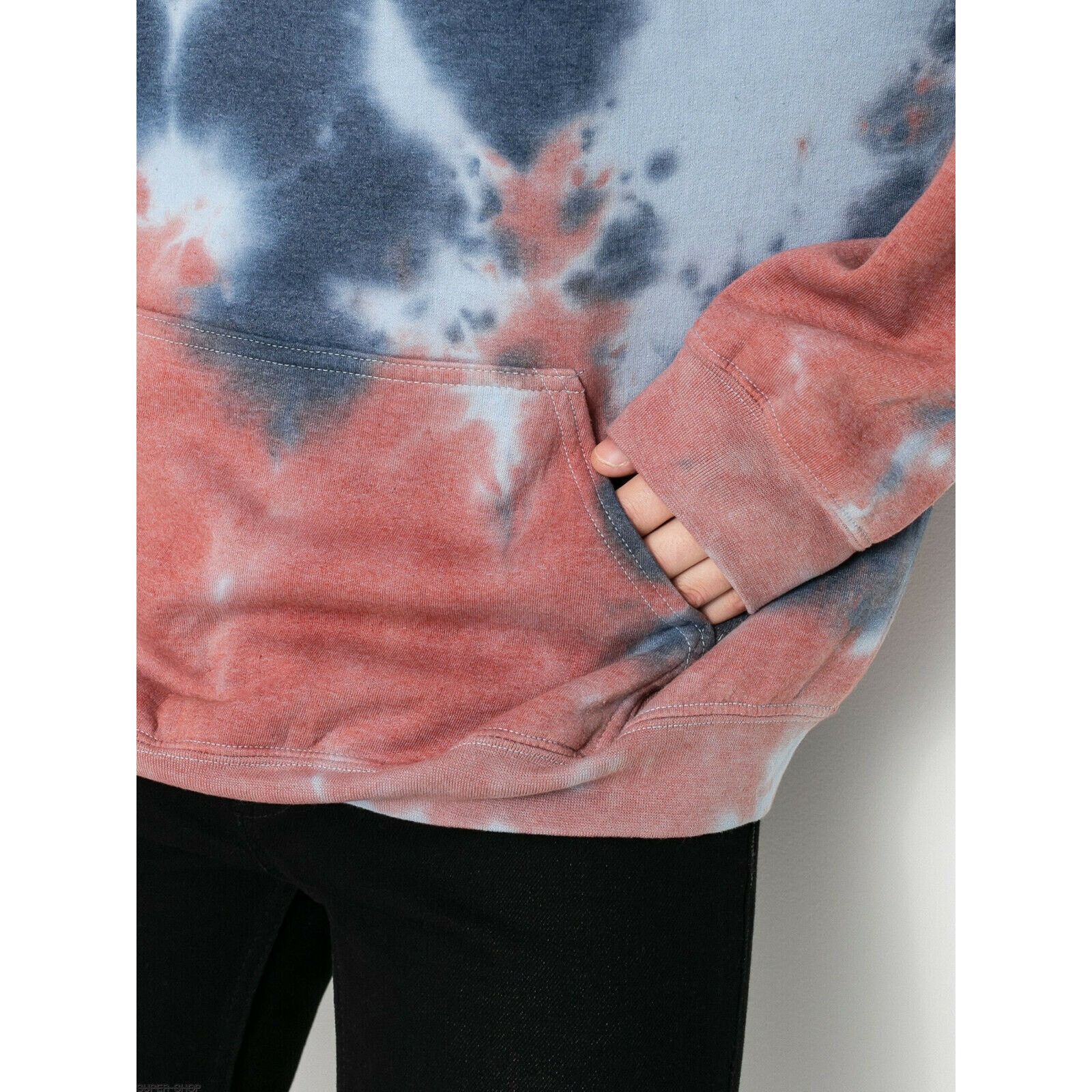Primitive Primitive Men's X Marvel Venom Washed Tie Dye Blue Hoodie Size US S / EU 44-46 / 1 - 7 Thumbnail
