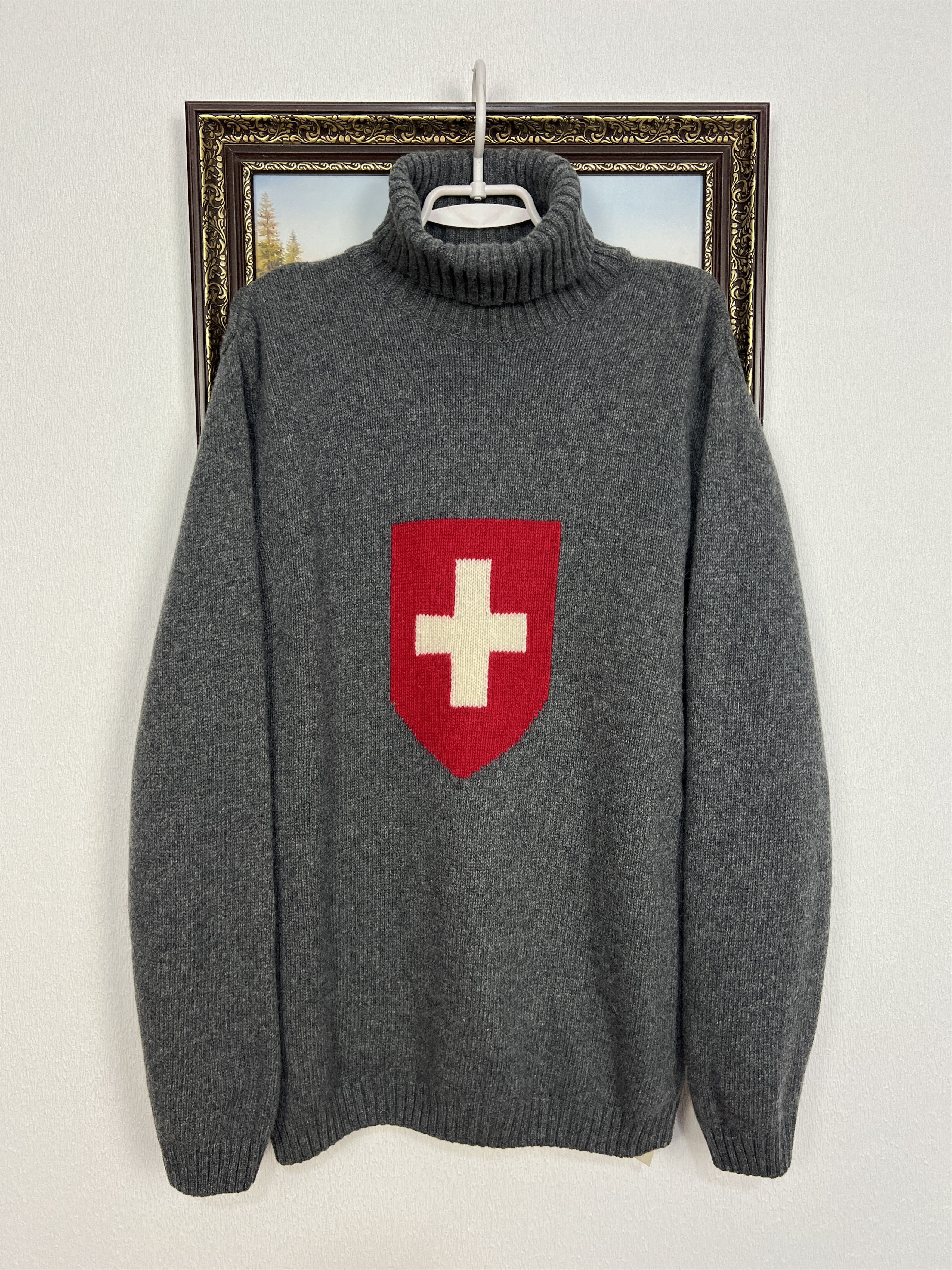 Strellson Swiss Strellson Swiss Cross Sweater Jumper Pullover Rare Size US XL / EU 56 / 4 - 1 Thumbnail