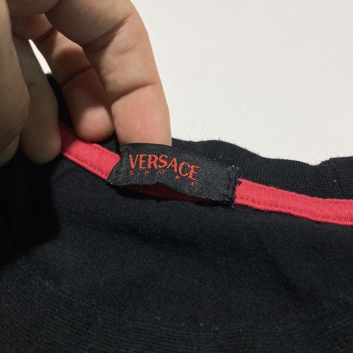 Versace Vintage 90s Versace Sport Tee T Shirt Size US L / EU 52-54 / 3 - 4 Thumbnail