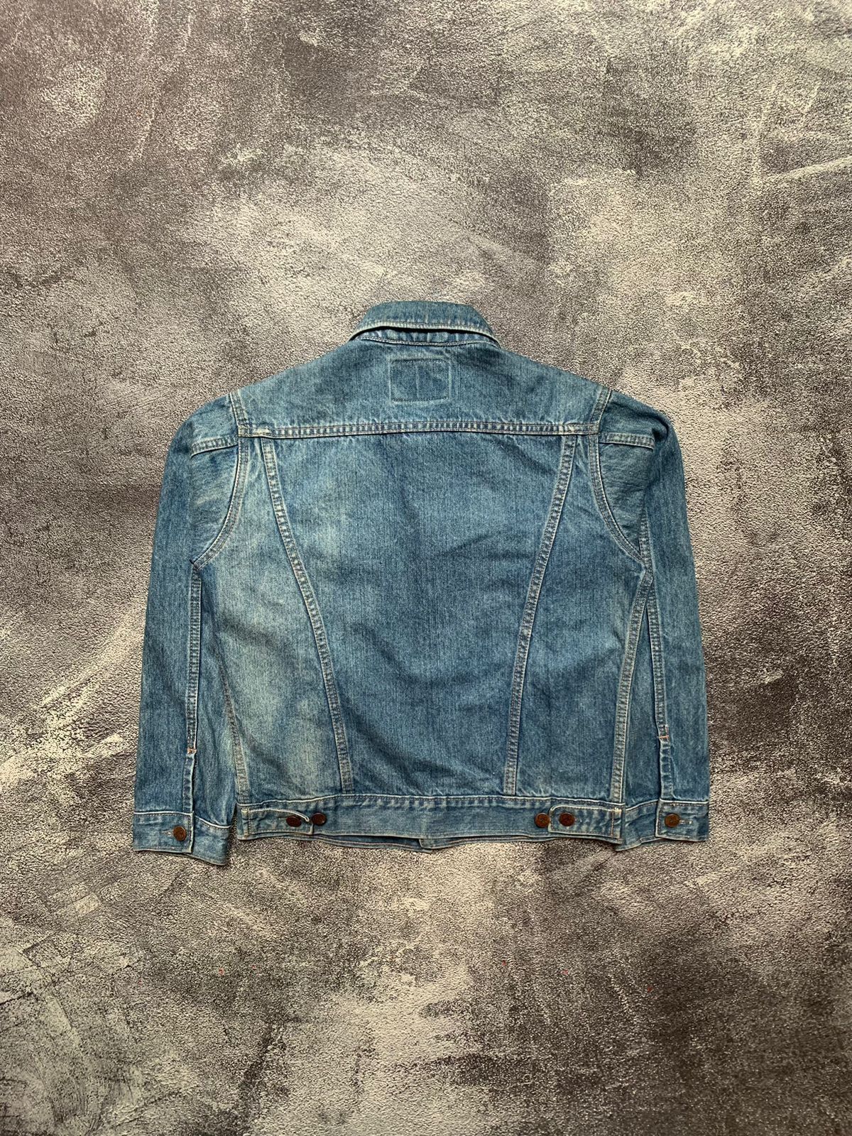 Big John × Vintage Vintage Trucker Jeans Big John Size M / US 6-8 / IT 42-44 - 2 Thumbnail