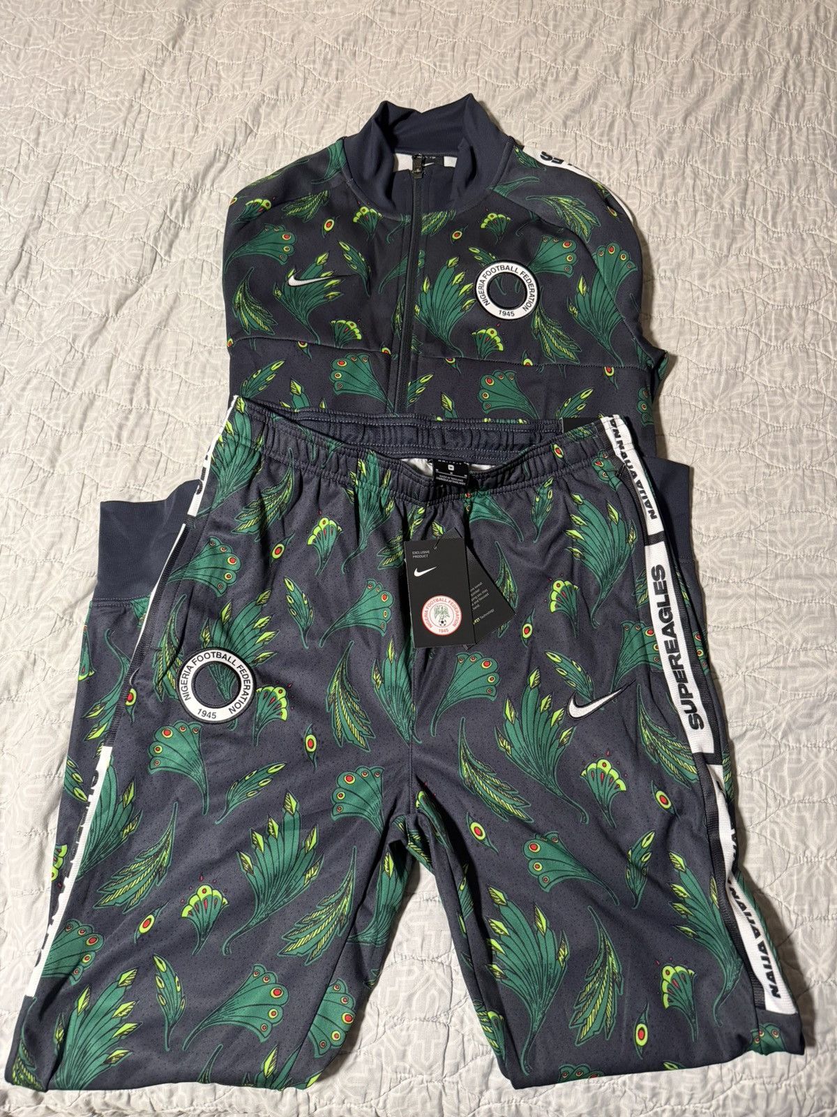 Nike Nike Nigeria Tracksuit Size US M / EU 48-50 / 2 - 22 Thumbnail