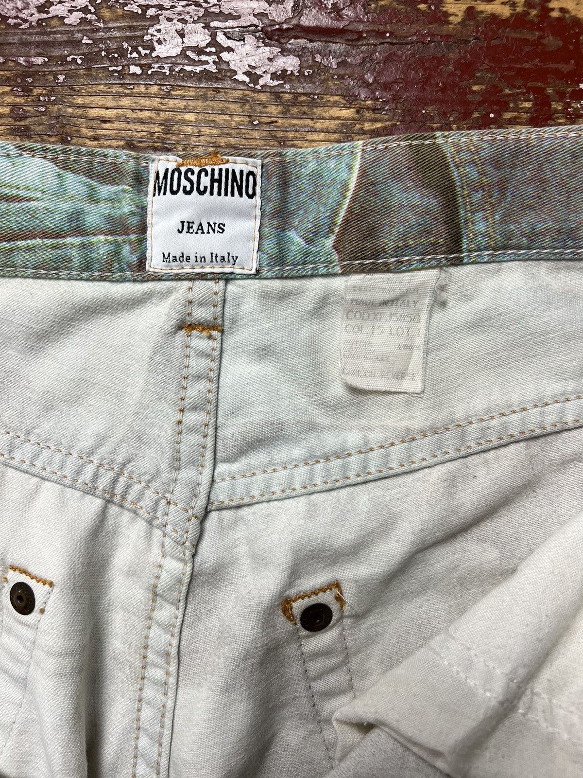 Vintage Moschino printed pants