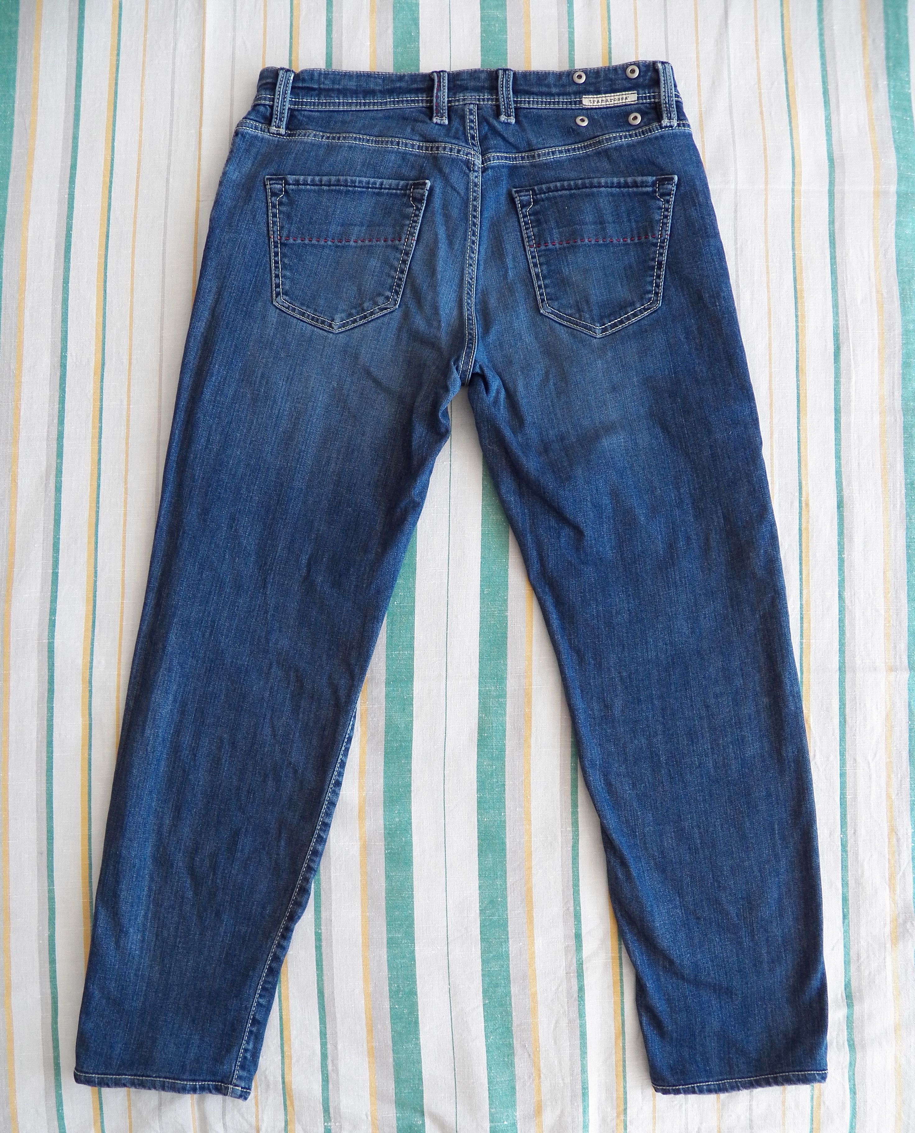 Other Sartoria Tramarossa Leonardo Mens Jeans Size 34 W34 L28 Slim Size US 34 / EU 50 - 9 Thumbnail