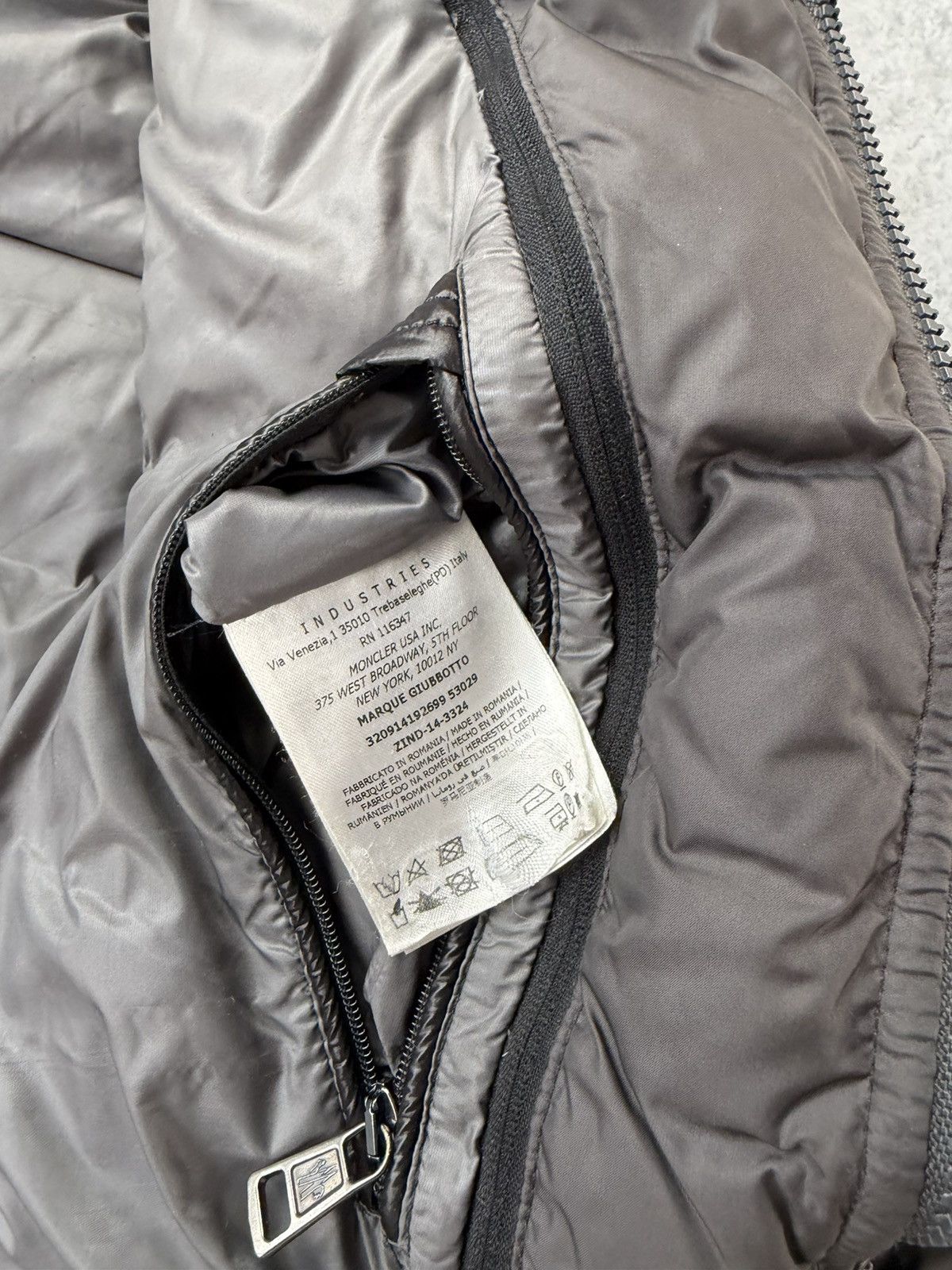 Moncler Moncler black marque giubbotto jacket Size US L / EU 52-54 / 3 - 5 Thumbnail