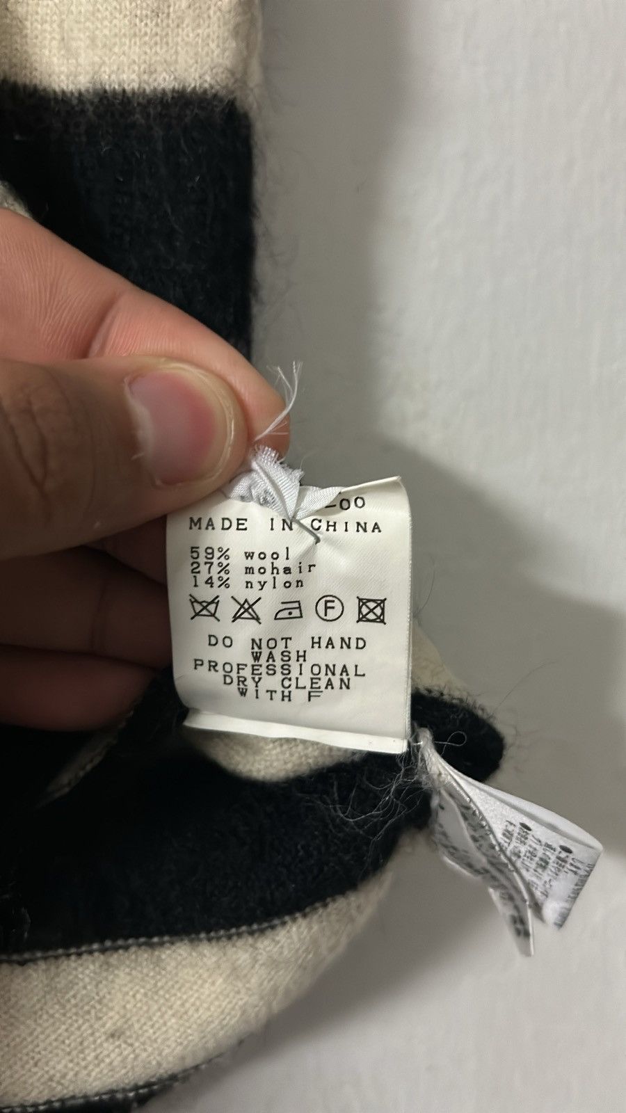 Le Grande Bleu (L.G.B.) Mary Quant London Singlet Wool Size XS / US 0-2 / IT 36-38 - 4 Thumbnail