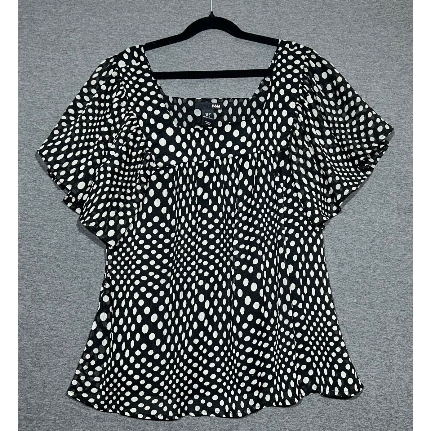 H&M H&M | Women's Polka Dot Blouse | 4 Size S / US 4 / IT 40 - 1 Thumbnail