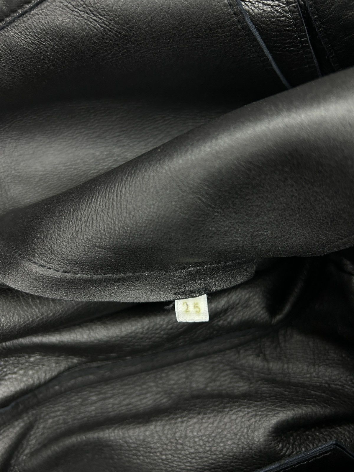 Hedi Slimane × Saint Laurent Paris F/W 16 Sample Leather Trousers Size 25" / US 0 / IT 36 - 13 Thumbnail