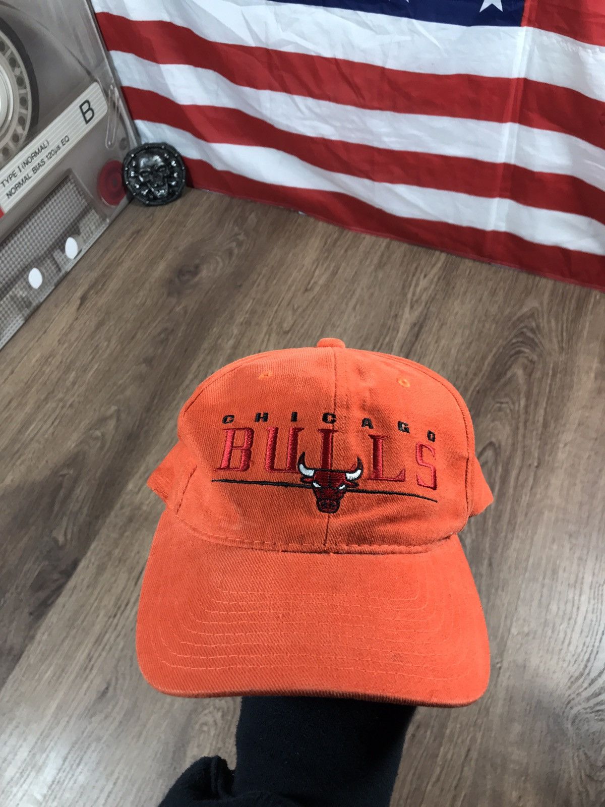 Starter × Vintage Chicago Bulls Starter NBA SWAG snap back hat Size ONE SIZE - 1 Thumbnail