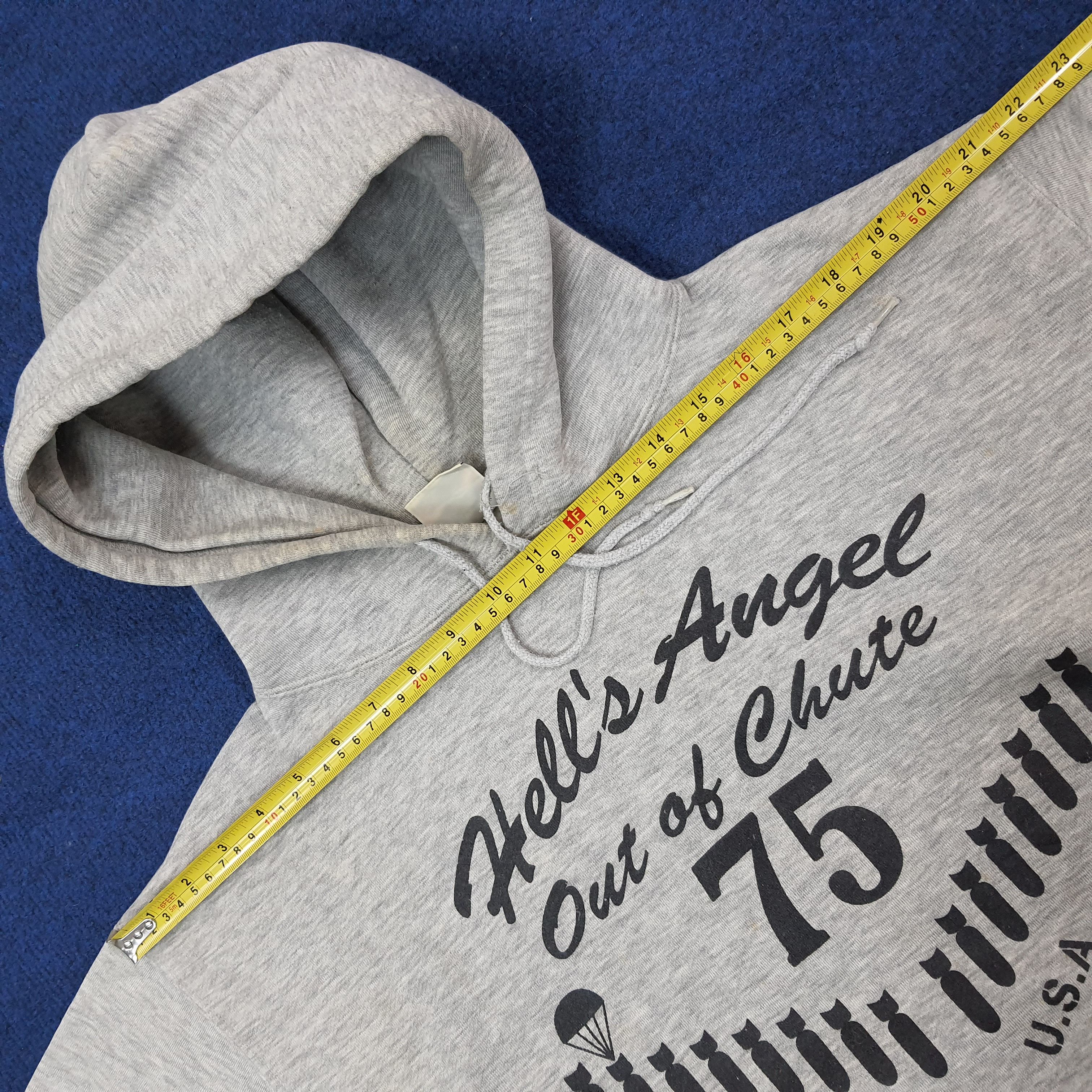 Avirex Vintage Avirex USA Hell's Angel Hoodies C227N5 Size US L / EU 52-54 / 3 - 7 Thumbnail