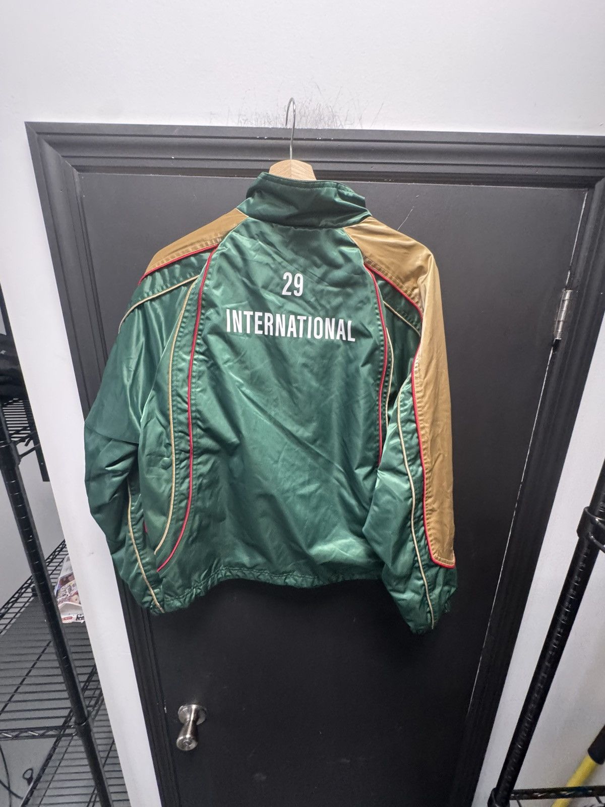 Supreme Supreme Satin Piping Pullover Green | Grailed