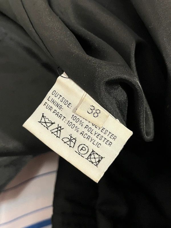 Balmain Balmain Long Black Coat Faux Fur Size S / US 4 / IT 40 - 11 Thumbnail