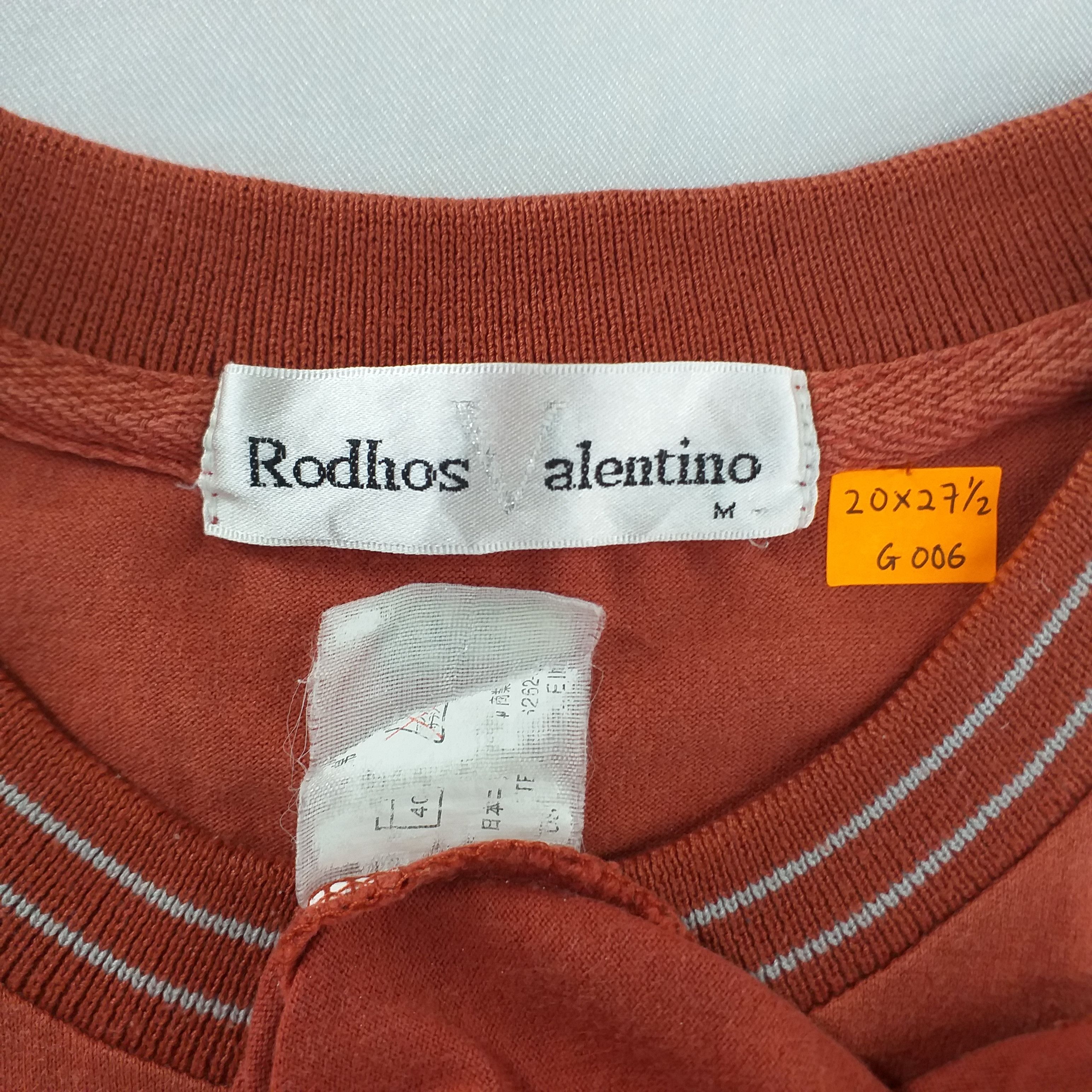 Valentino Vintage 90s Rodhos Valentino Single Pocket T Shirt -G006 Size US M / EU 48-50 / 2 - 4 Thumbnail