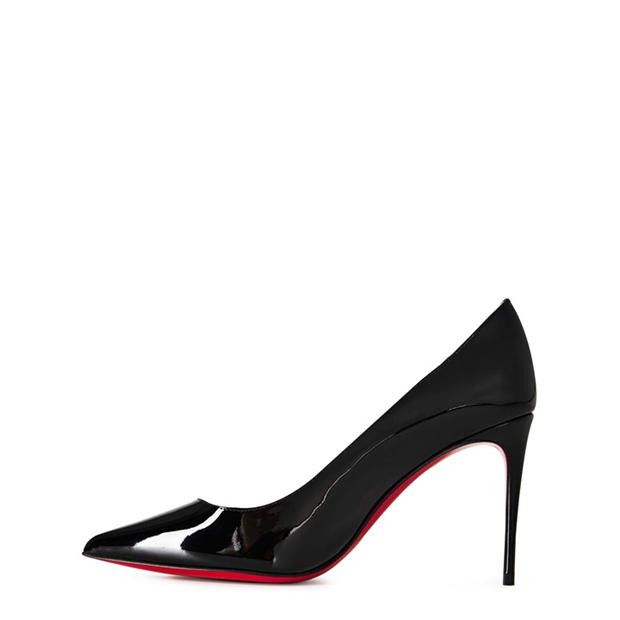 Christian Louboutin Kate 85mm Patent Leather Pumps Size US 10 / IT 40 - 3 Thumbnail