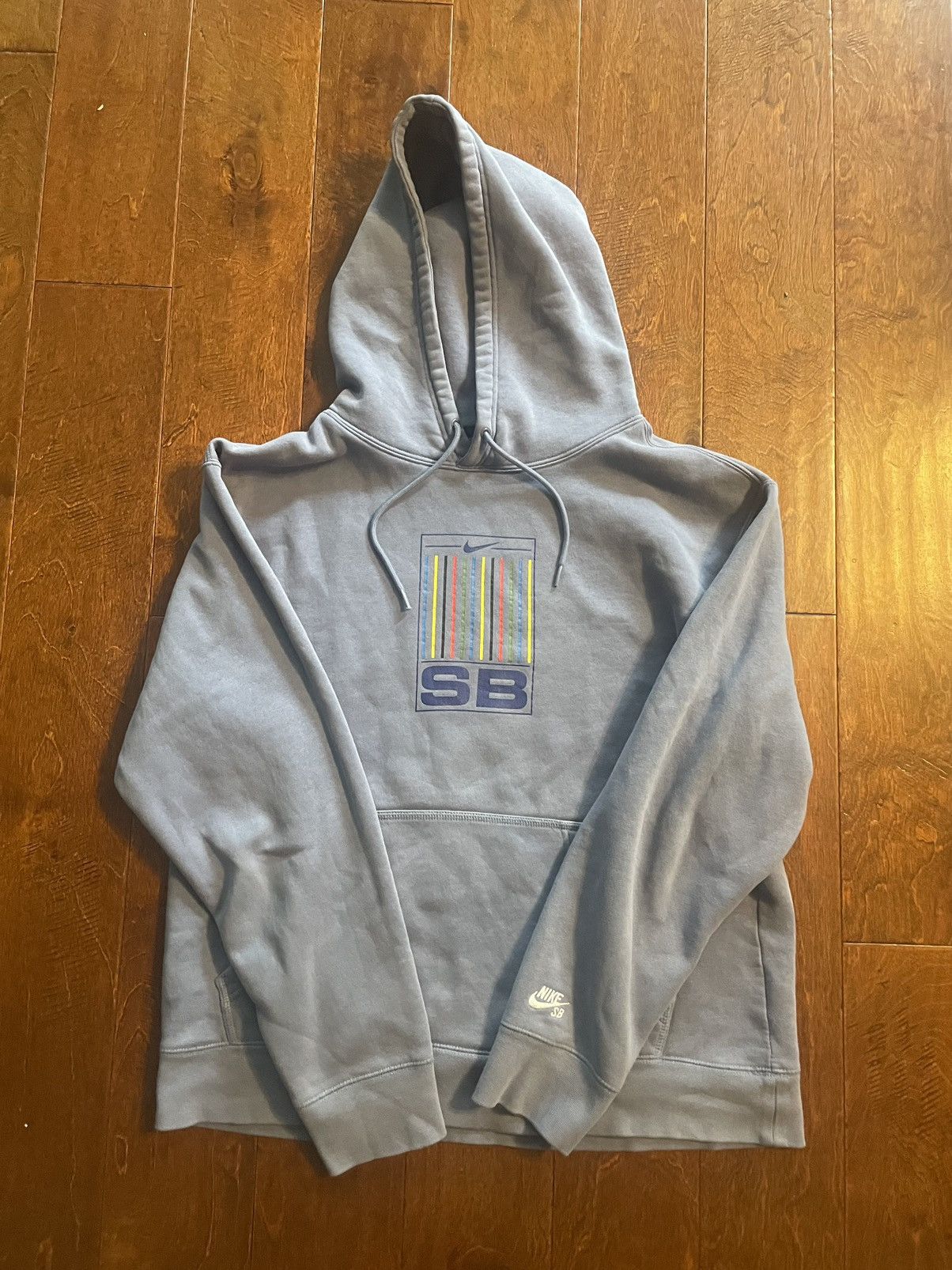 Nike × Nike SB × Vintage Purple Nike SB Hoodie Size US M / EU 48-50 / 2 - 5 Thumbnail