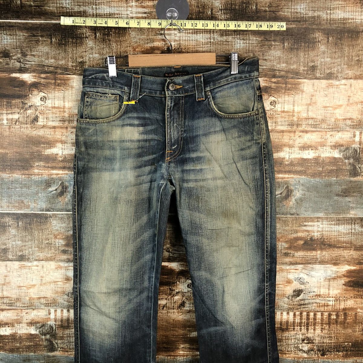 Nudie Jeans DL Nudie Jeans Blue Distressed Denim Pants #C139 Size US 31 - 2 Thumbnail