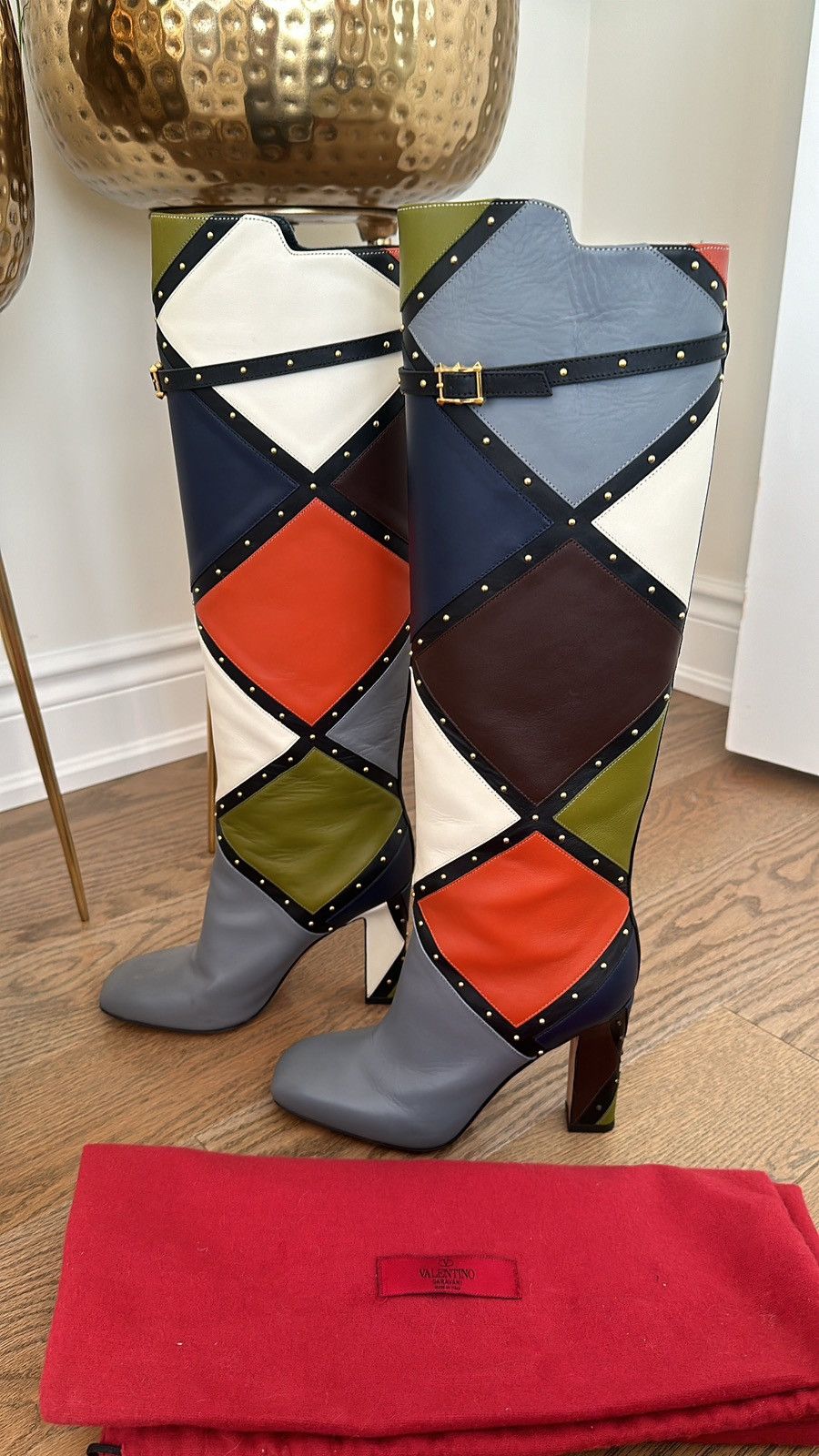 Valentino Valentino Garavani Leather boots Size US 8 / IT 38 - 1 Thumbnail