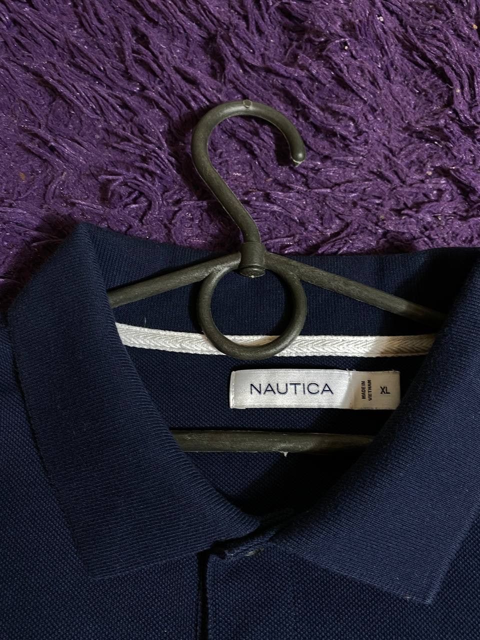 Nautica Mens Nautica Long Sleeve Rugby Shirt size XL Size US XL / EU 56 / 4 - 6 Thumbnail